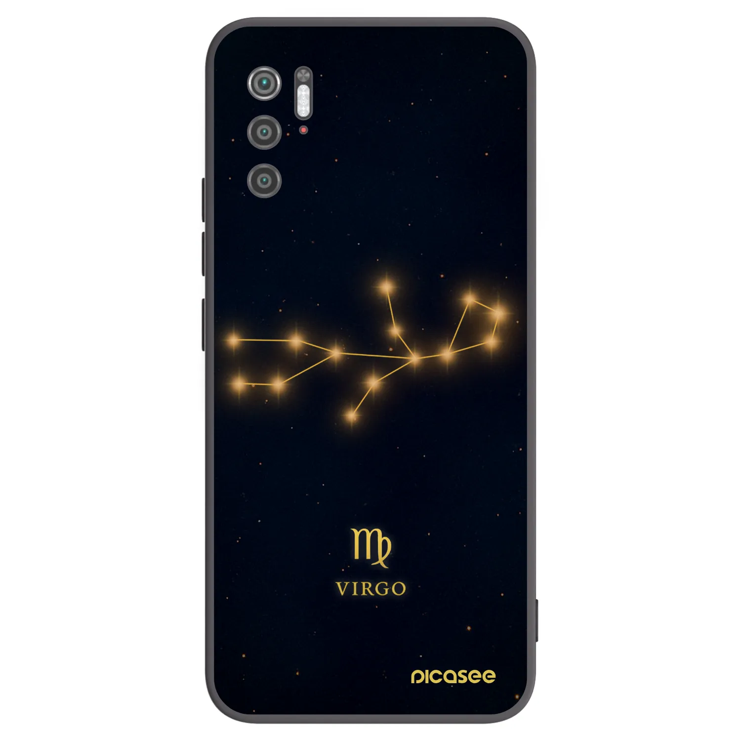 Picasee husă neagră din silicon pentru Xiaomi Poco M3 Pro 5G - VIRGO