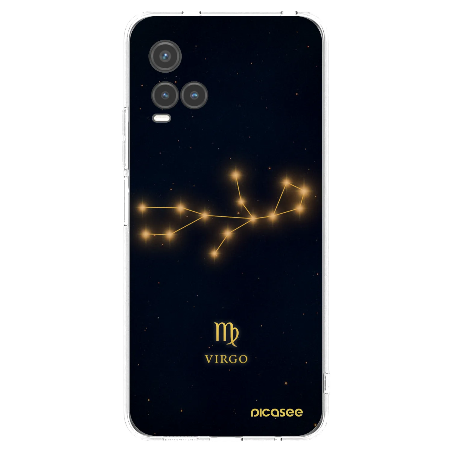 Picasee husă transparentă din silicon pentru Vivo Y33s - VIRGO