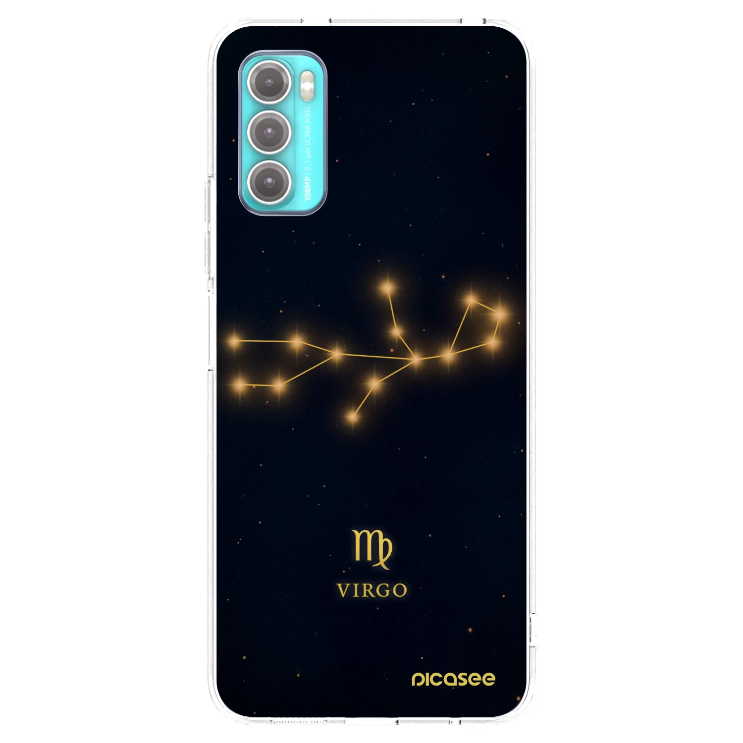 Picasee husă transparentă din silicon pentru Motorola Moto G60 - VIRGO