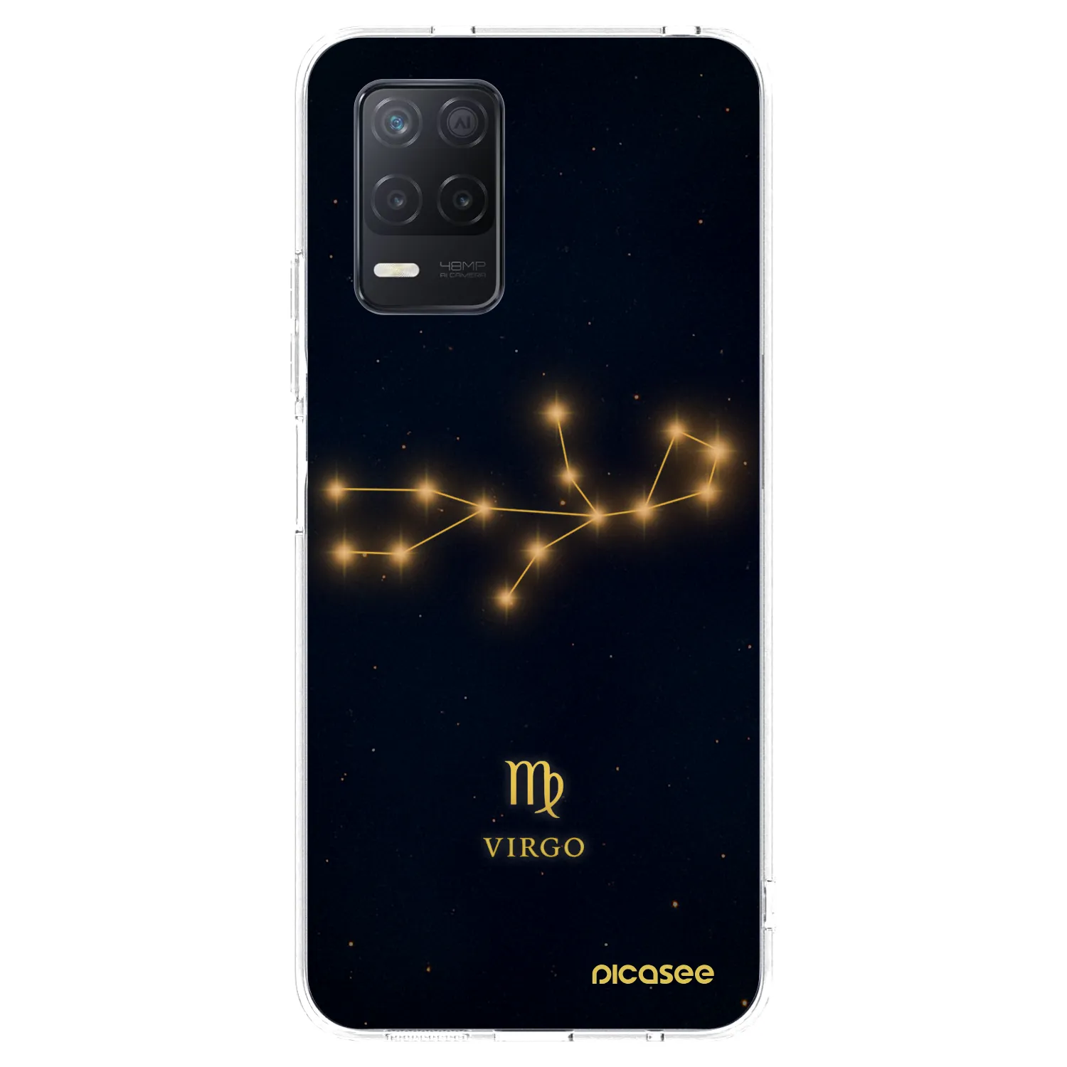 Picasee husă transparentă din silicon pentru Realme 8 5G - VIRGO