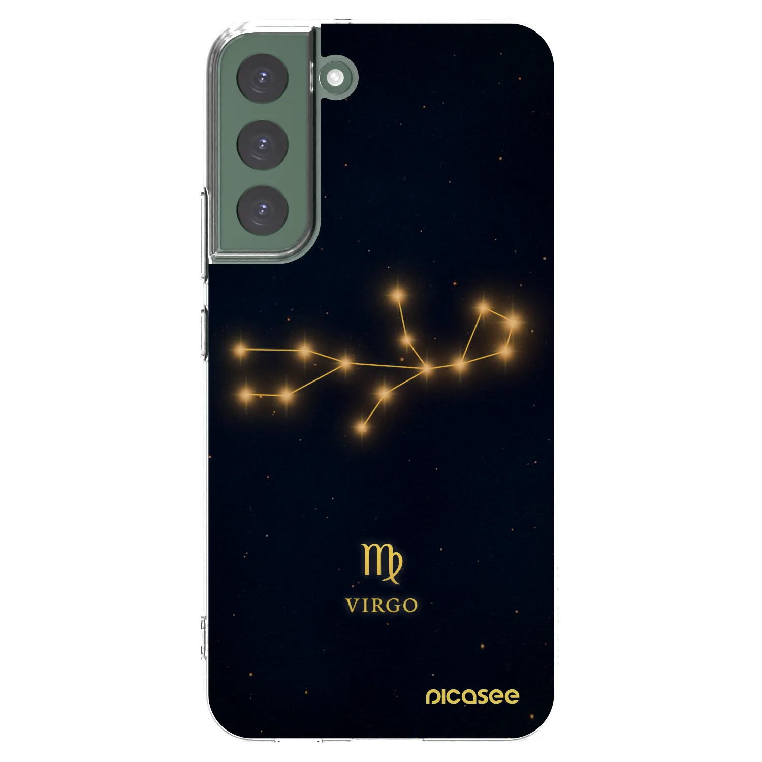 Picasee husă transparentă din silicon pentru Samsung Galaxy S22+ 5G - VIRGO