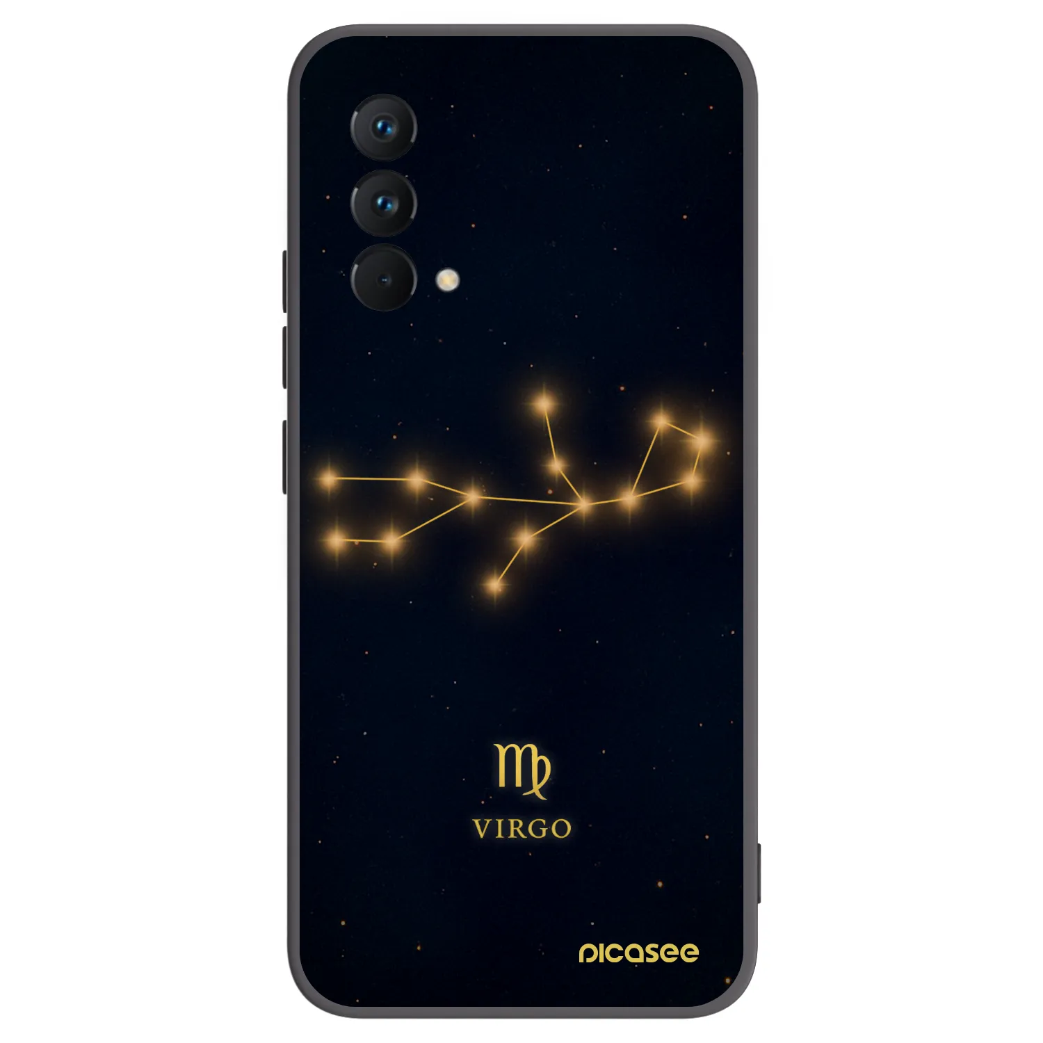 Picasee husă neagră din silicon pentru Realme GT Master Edition 5G - VIRGO