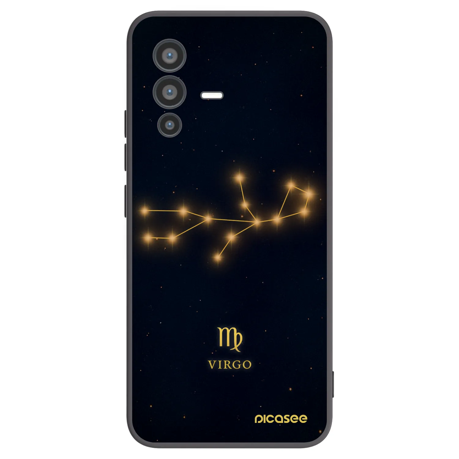 Picasee husă neagră din silicon pentru Vivo V23 5G - VIRGO