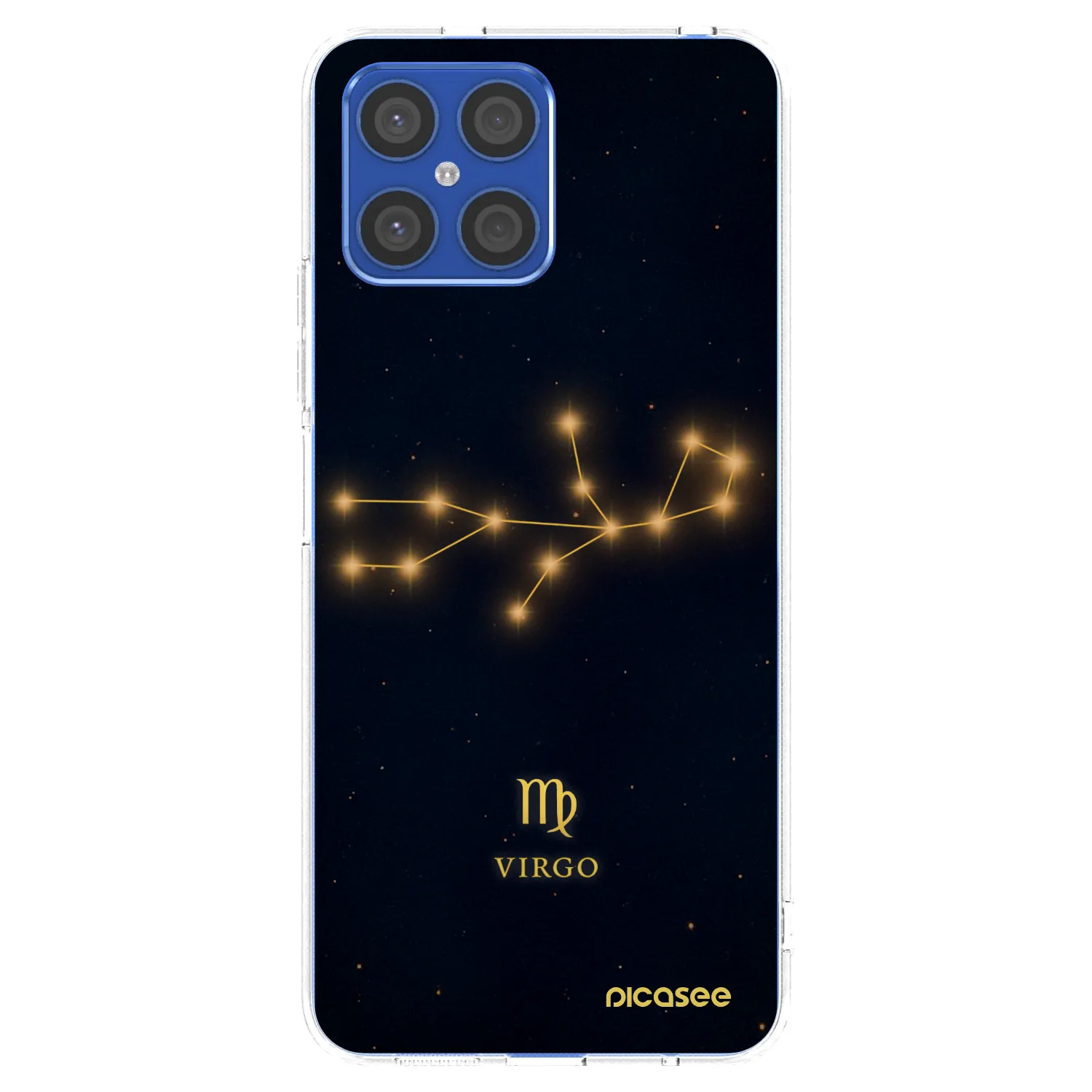 Picasee husă transparentă din silicon pentru Honor X8 4G - VIRGO