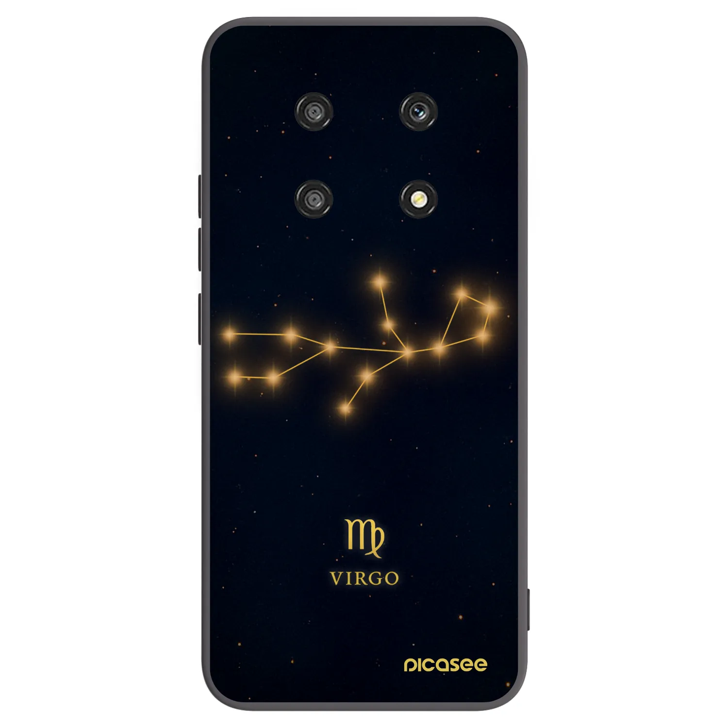 Picasee husă neagră din silicon pentru Honor Magic4 Lite 5G - VIRGO