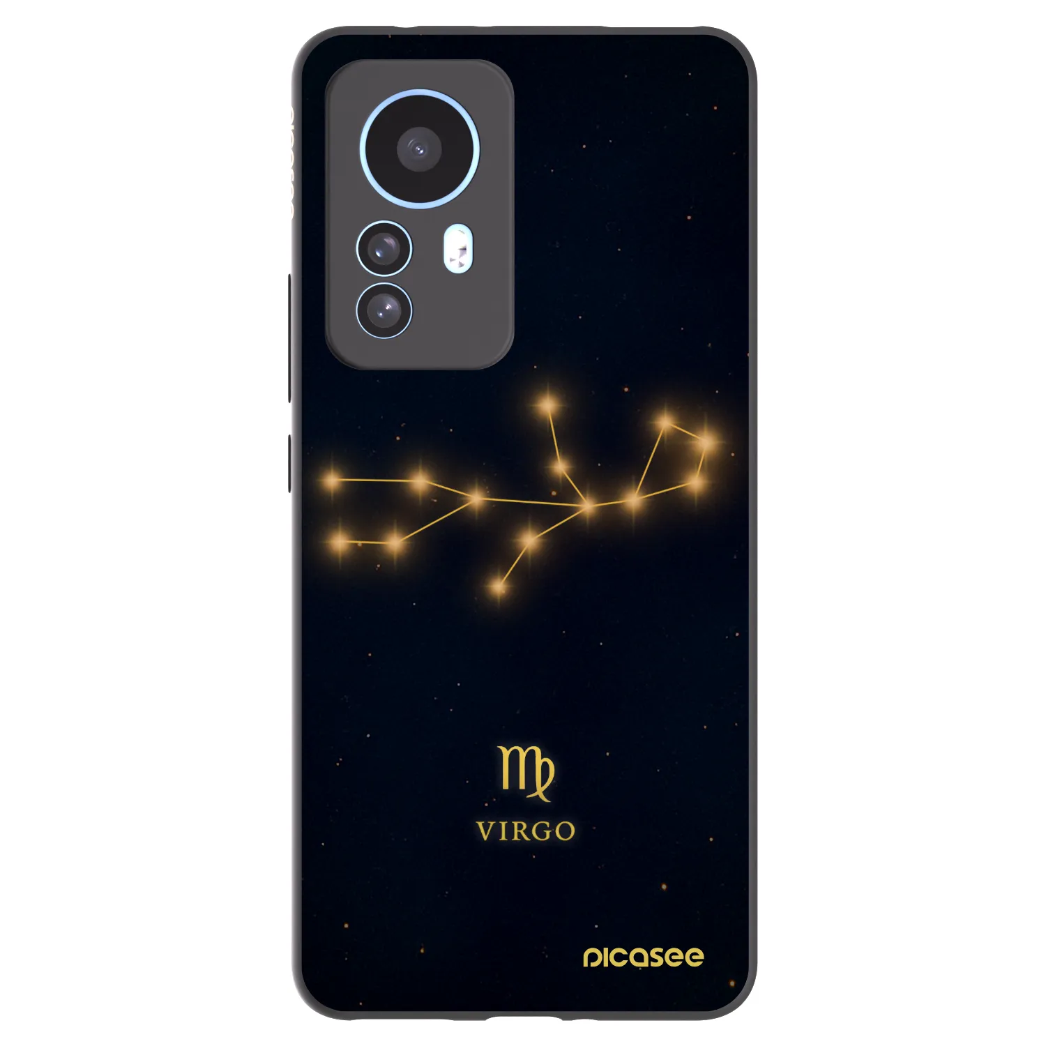 Picasee husă neagră din silicon pentru Xiaomi 12T Pro - VIRGO