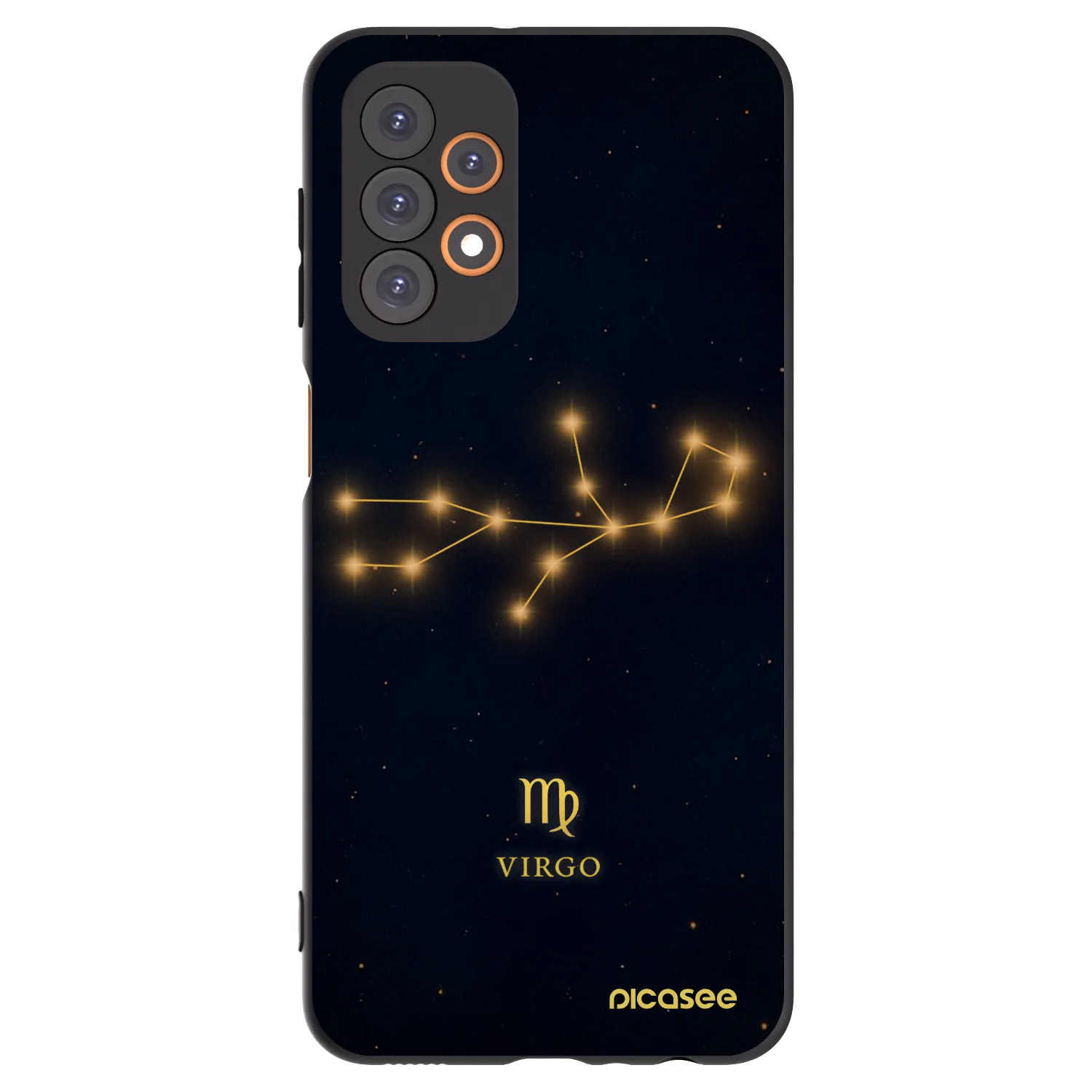 Picasee husă neagră din silicon pentru Samsung Galaxy A23 A236B 5G - VIRGO
