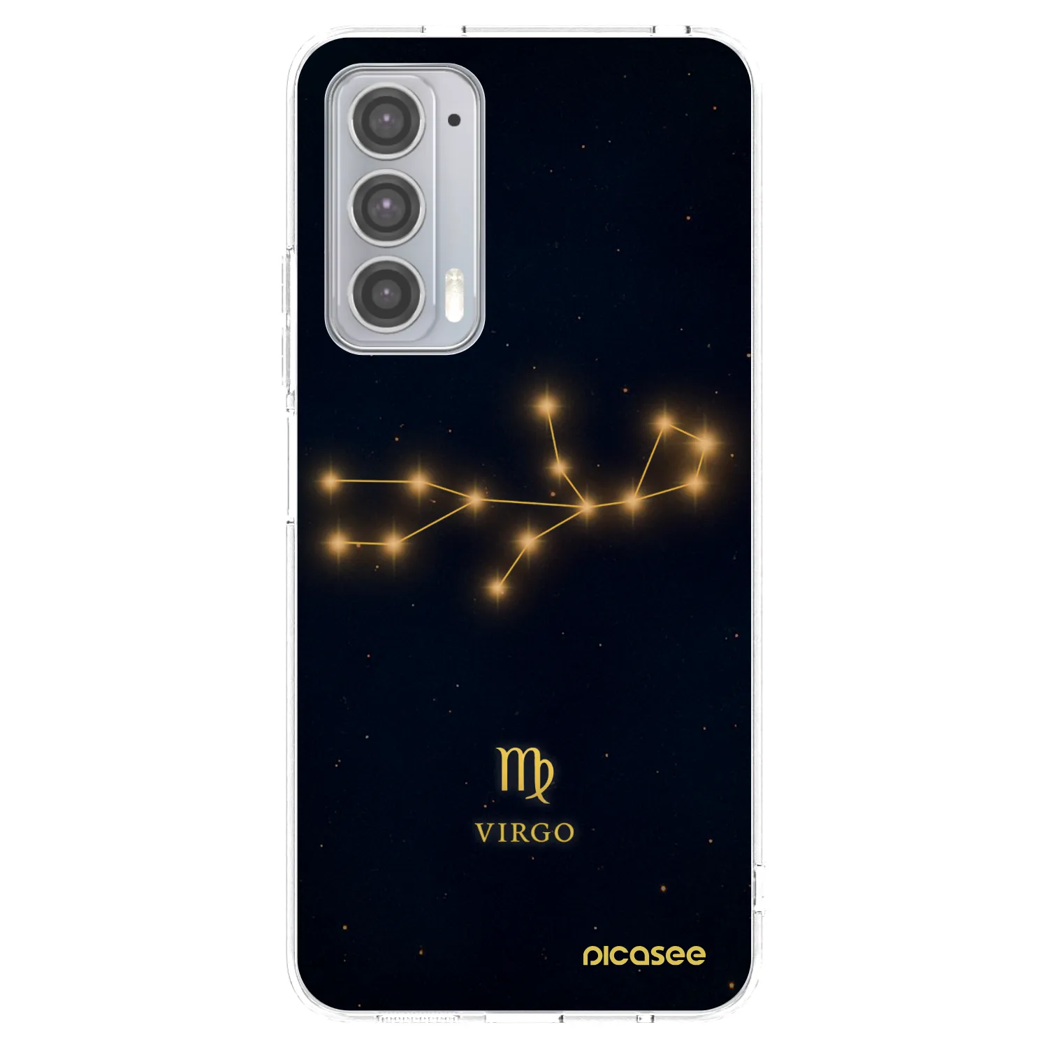 Picasee husă transparentă din silicon pentru Motorola Edge 20 - VIRGO