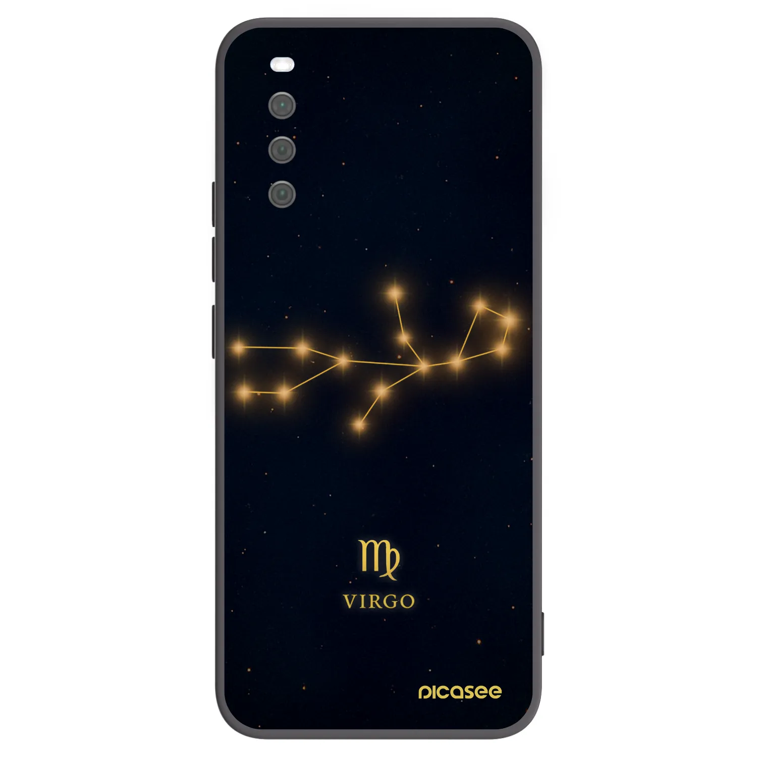 Picasee husă neagră din silicon pentru Sony Xperia 10 III - VIRGO