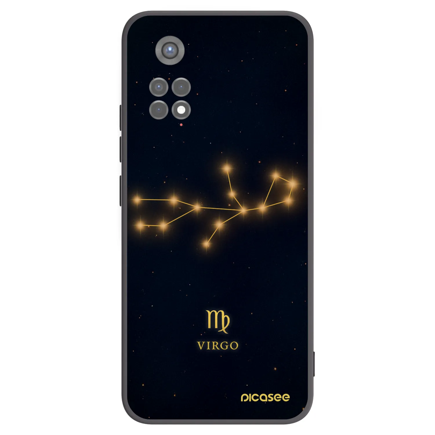 Picasee husă neagră din silicon pentru Xiaomi Redmi Note 11S 5G - VIRGO
