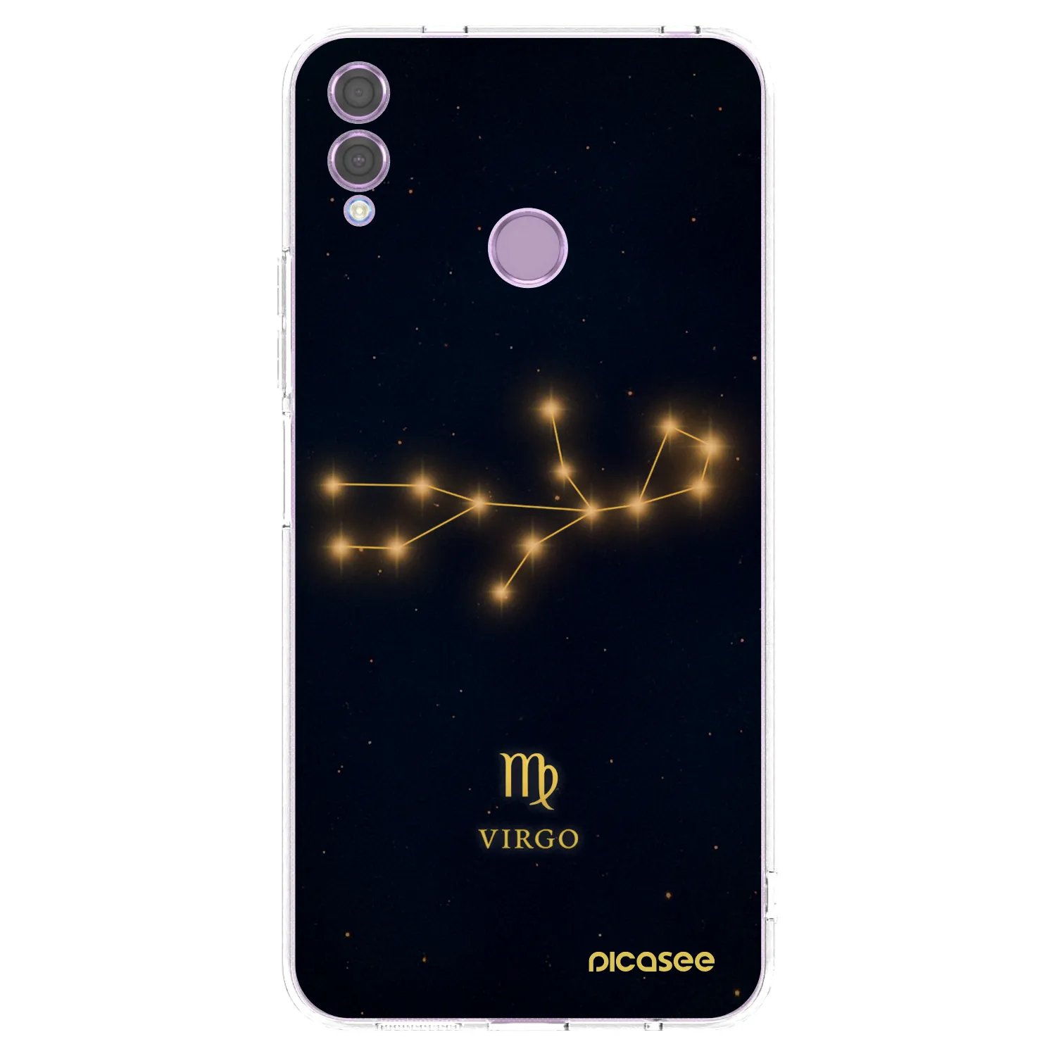 Picasee husă transparentă din silicon pentru Honor 8X - VIRGO