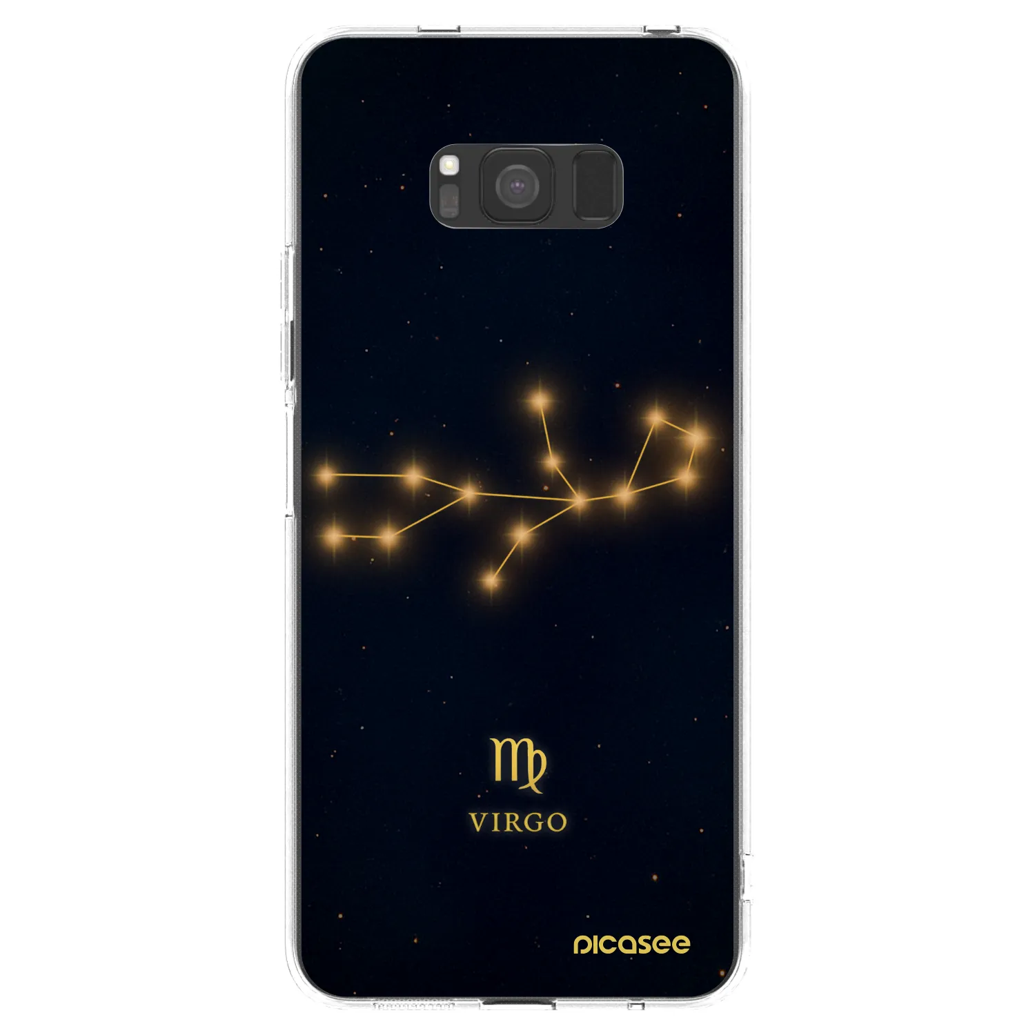 Picasee husă transparentă din silicon pentru Samsung Galaxy S8 G950F - VIRGO