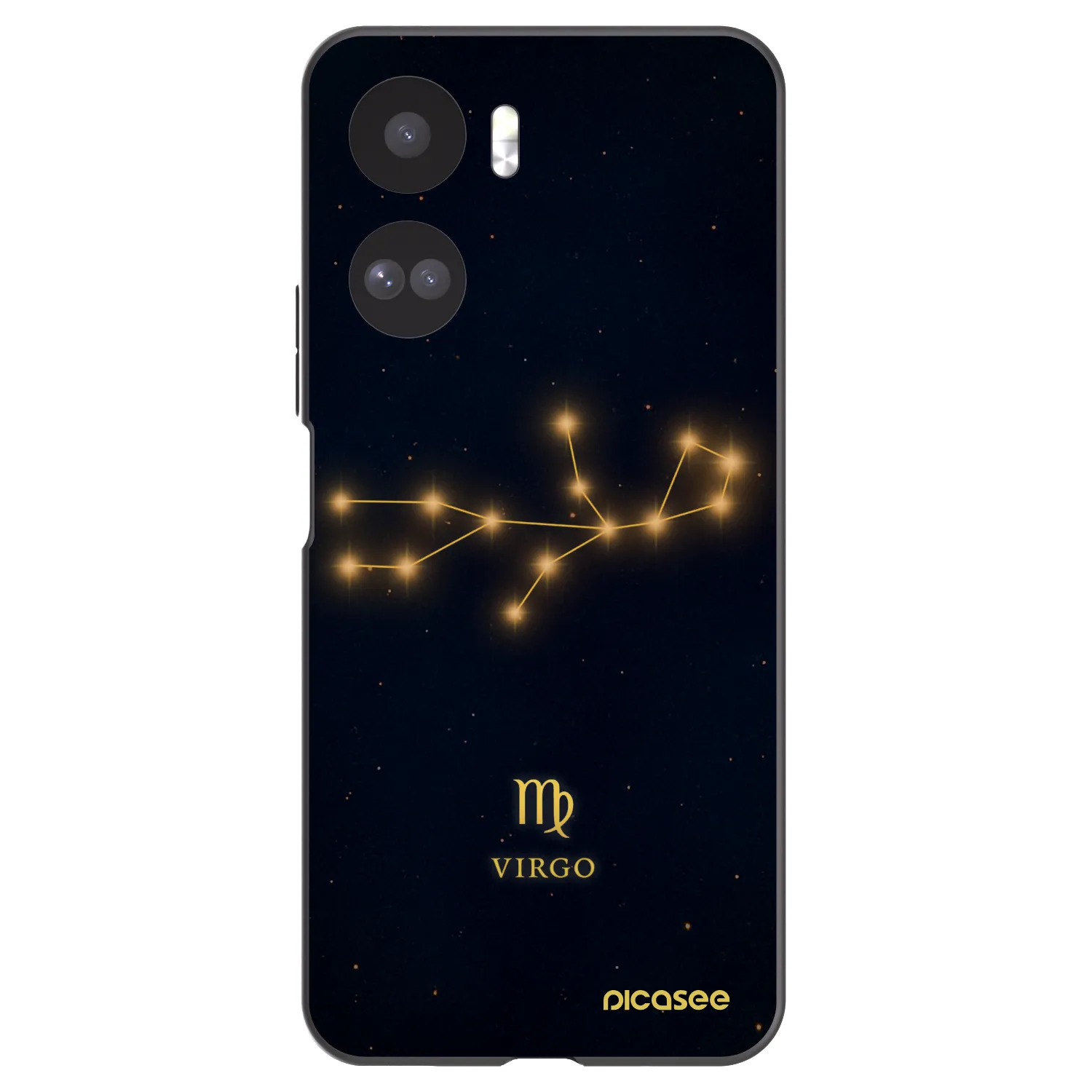 Picasee husă neagră din silicon pentru Honor 90 Lite 5G - VIRGO
