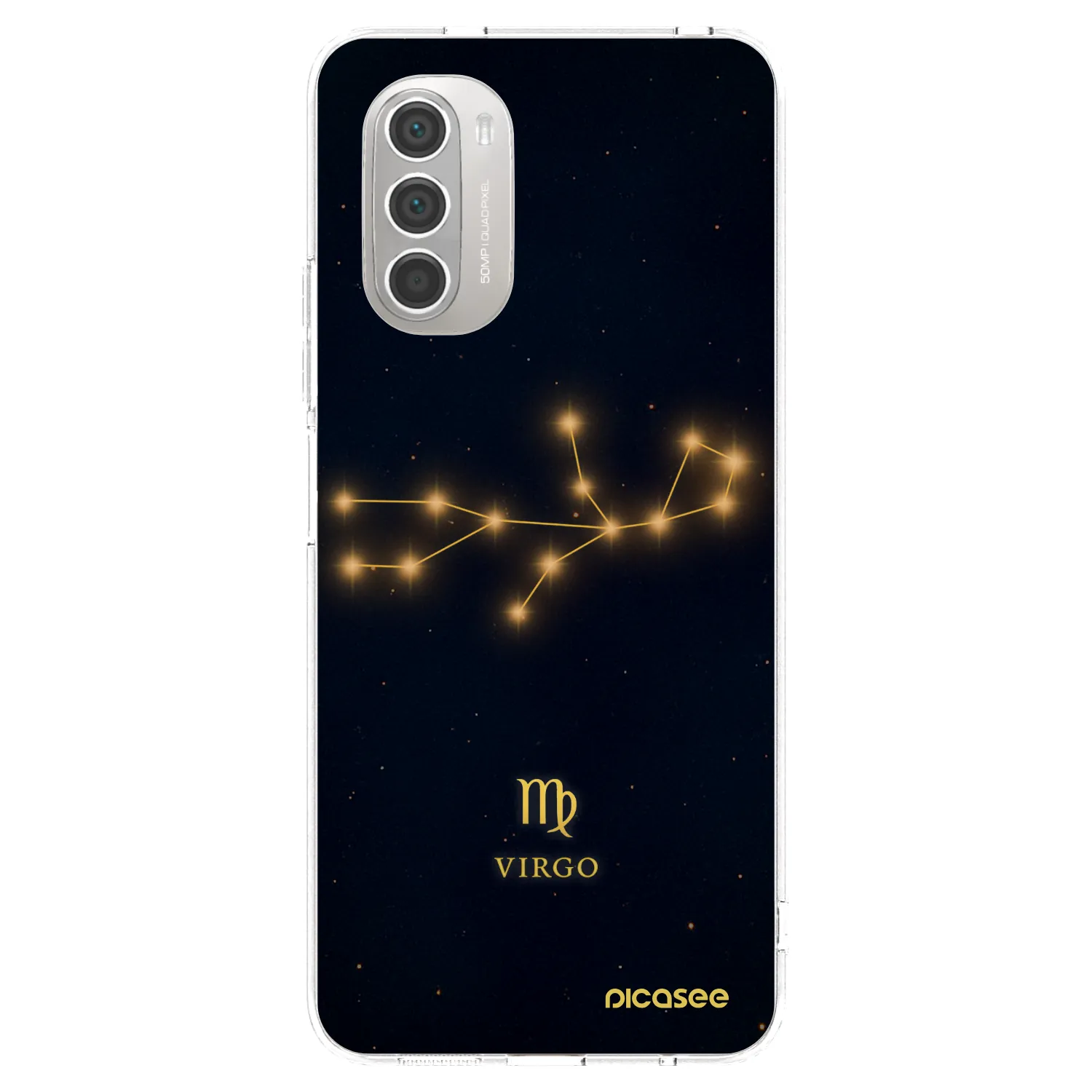 Picasee husă transparentă din silicon pentru Motorola Moto G51 - VIRGO