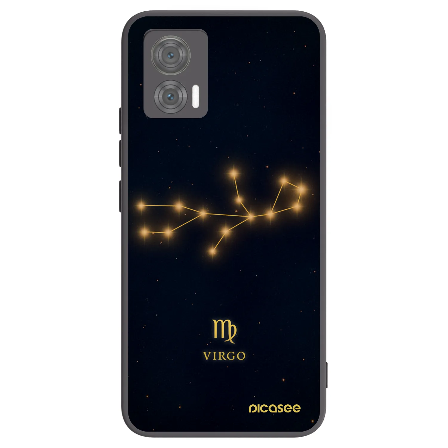 Picasee husă neagră din silicon pentru Motorola Edge 30 Neo - VIRGO