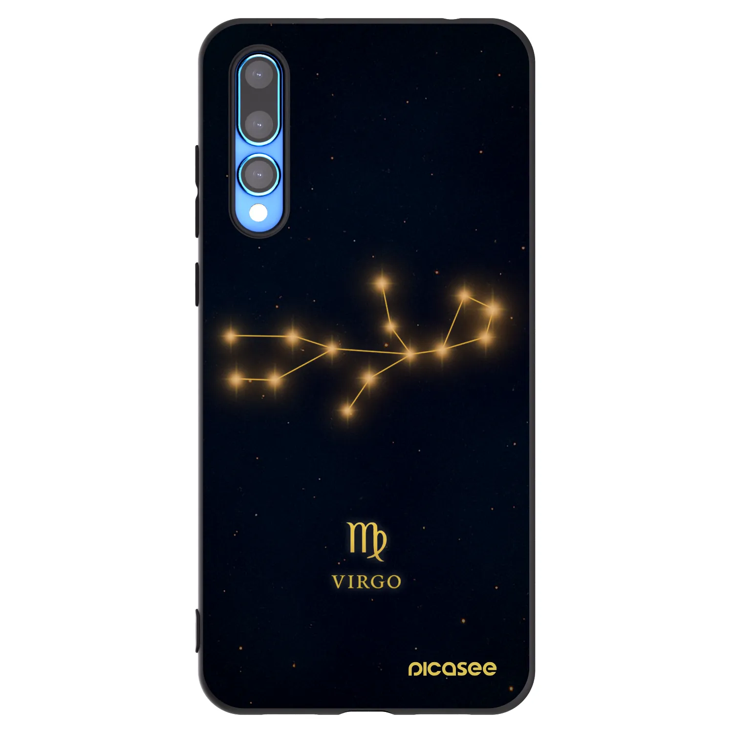 Picasee husă neagră din silicon pentru Huawei P20 Pro - VIRGO