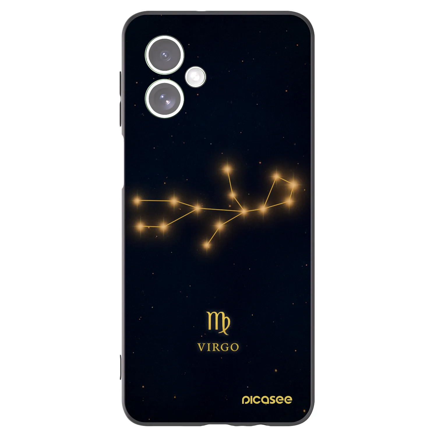 Picasee husă neagră din silicon pentru Motorola Moto G54 5G - VIRGO