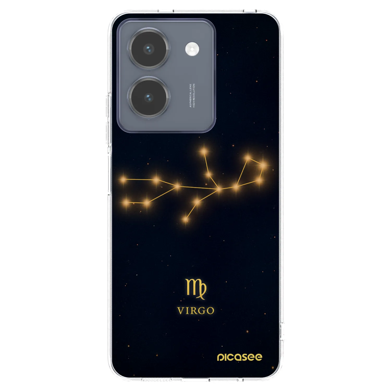 Picasee husă transparentă din silicon pentru Vivo Y36 4G - VIRGO