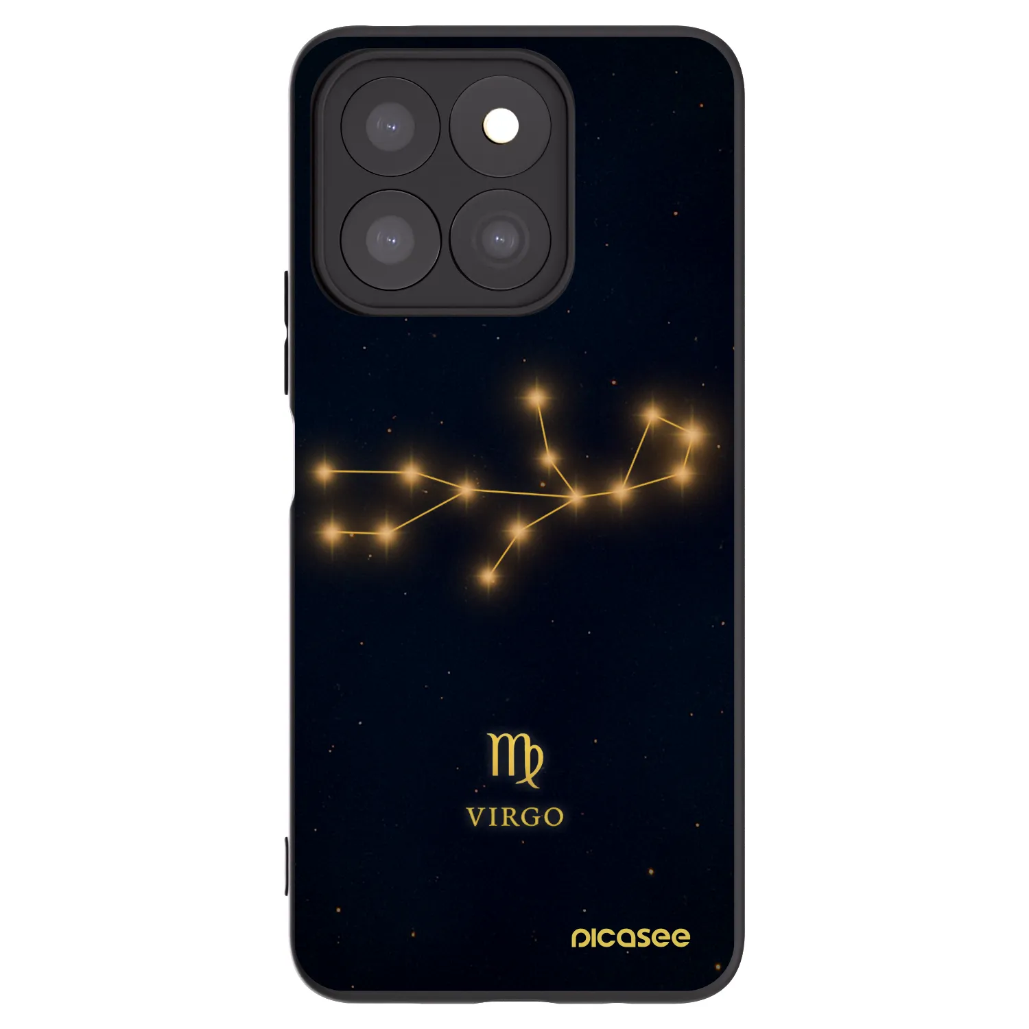 Picasee husă neagră din silicon pentru Honor X8b - VIRGO