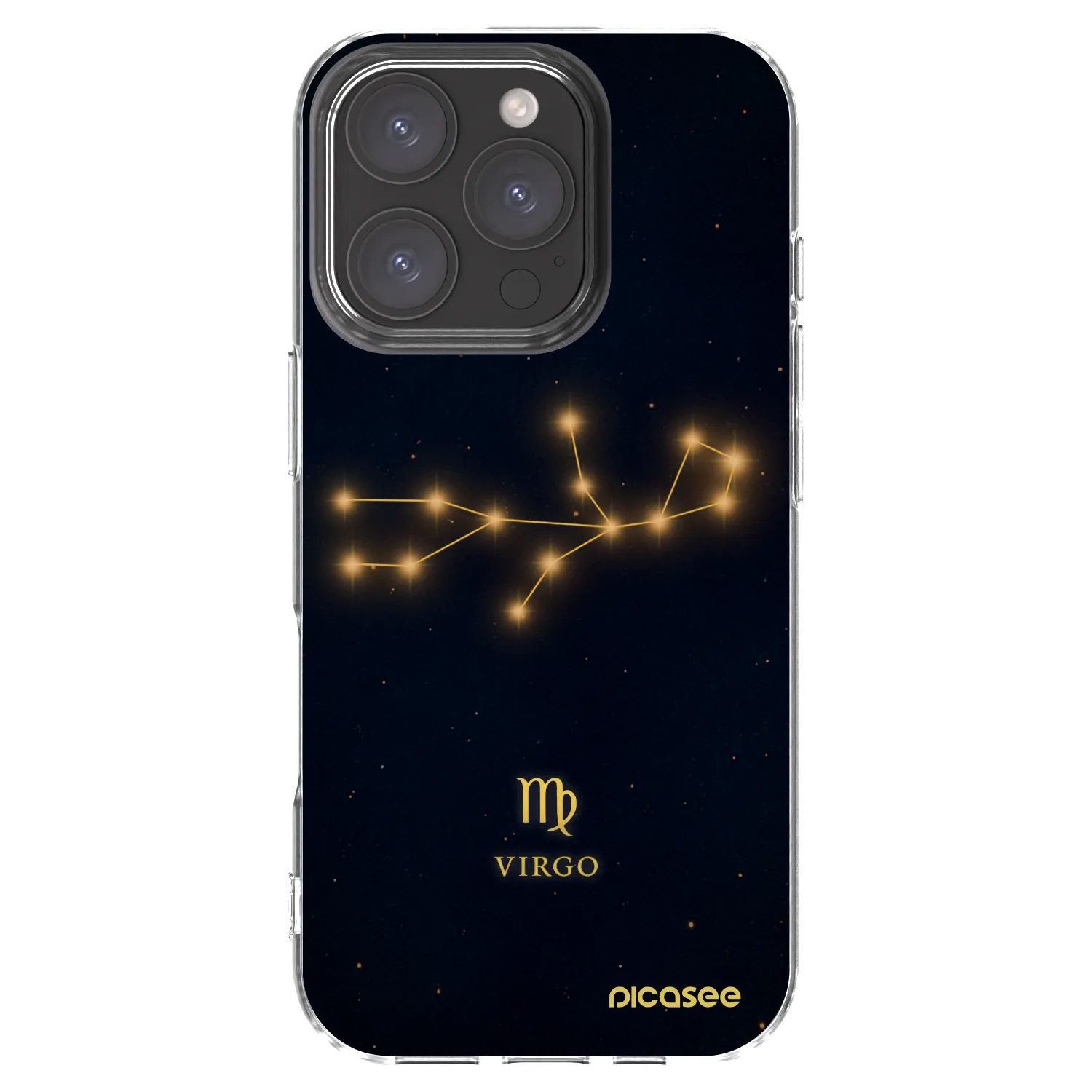 Picasee husă transparentă din silicon pentru Apple iPhone 16 Pro - VIRGO