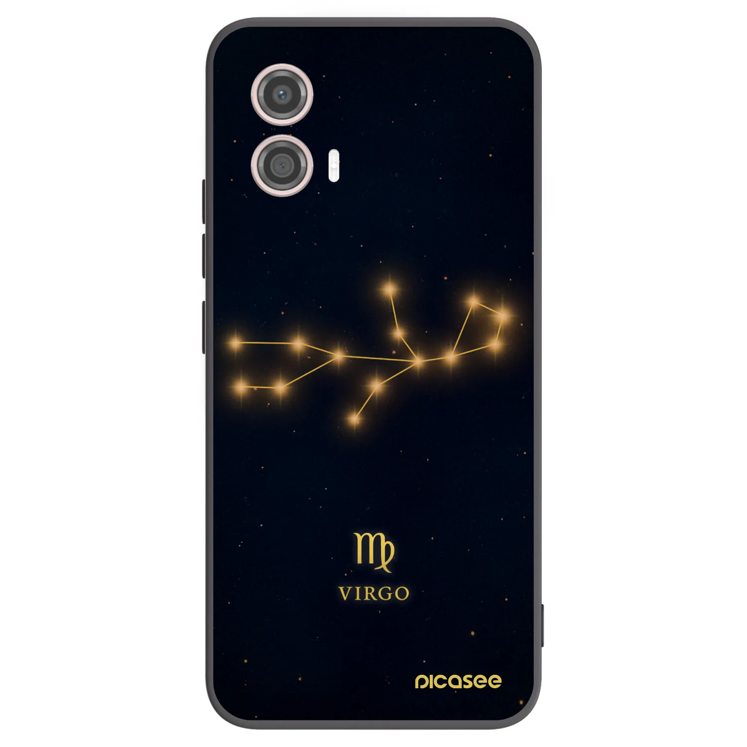 Picasee husă neagră din silicon pentru Motorola Moto G53 5G - VIRGO