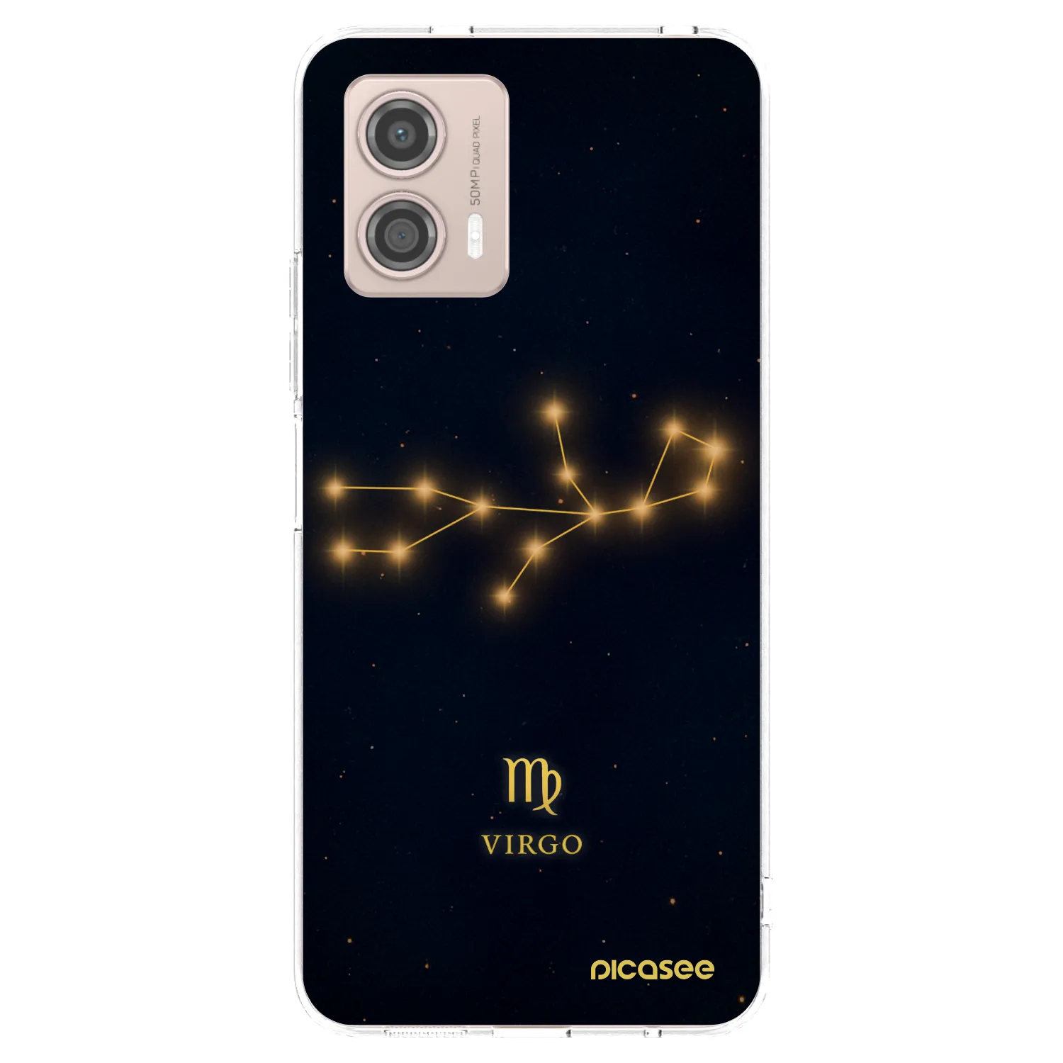 Picasee husă transparentă din silicon pentru Motorola Moto G53 5G - VIRGO