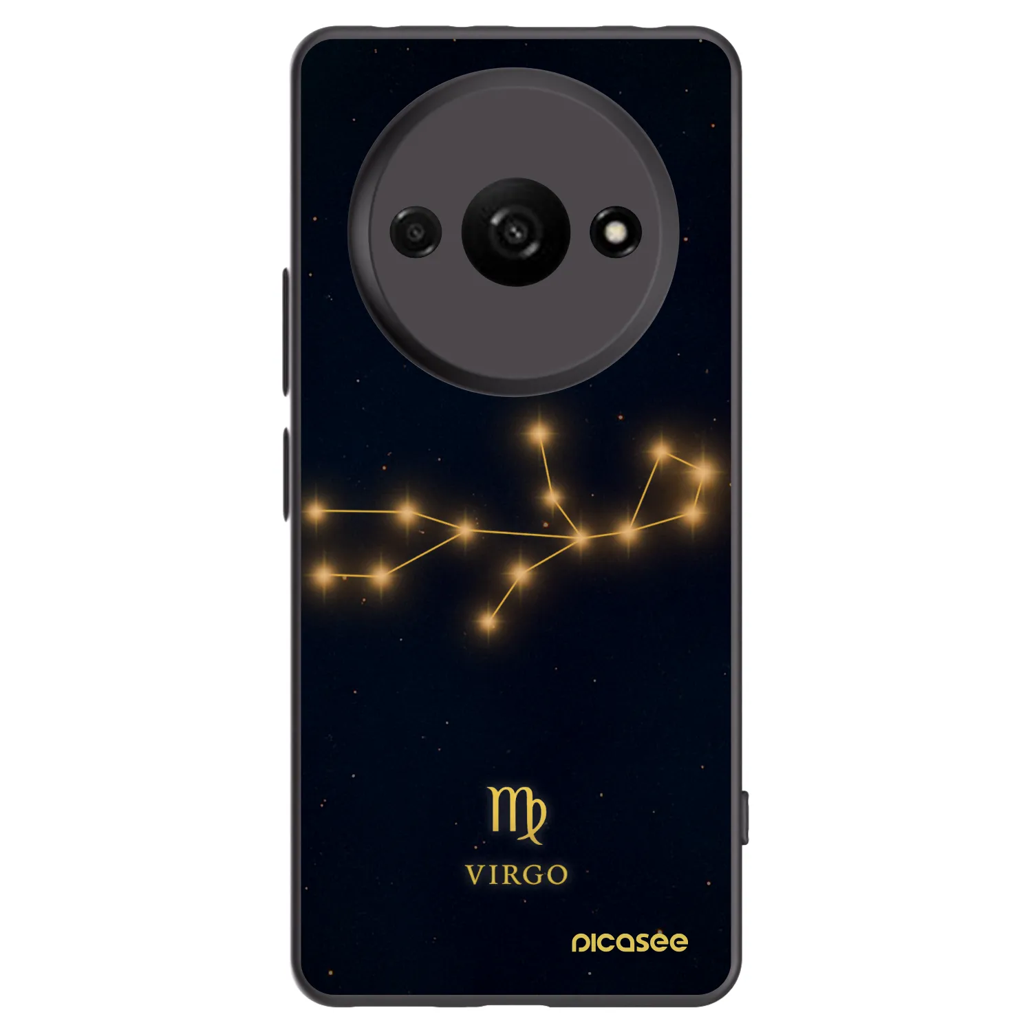 Picasee husă neagră din silicon pentru Xiaomi Redmi A3 - VIRGO