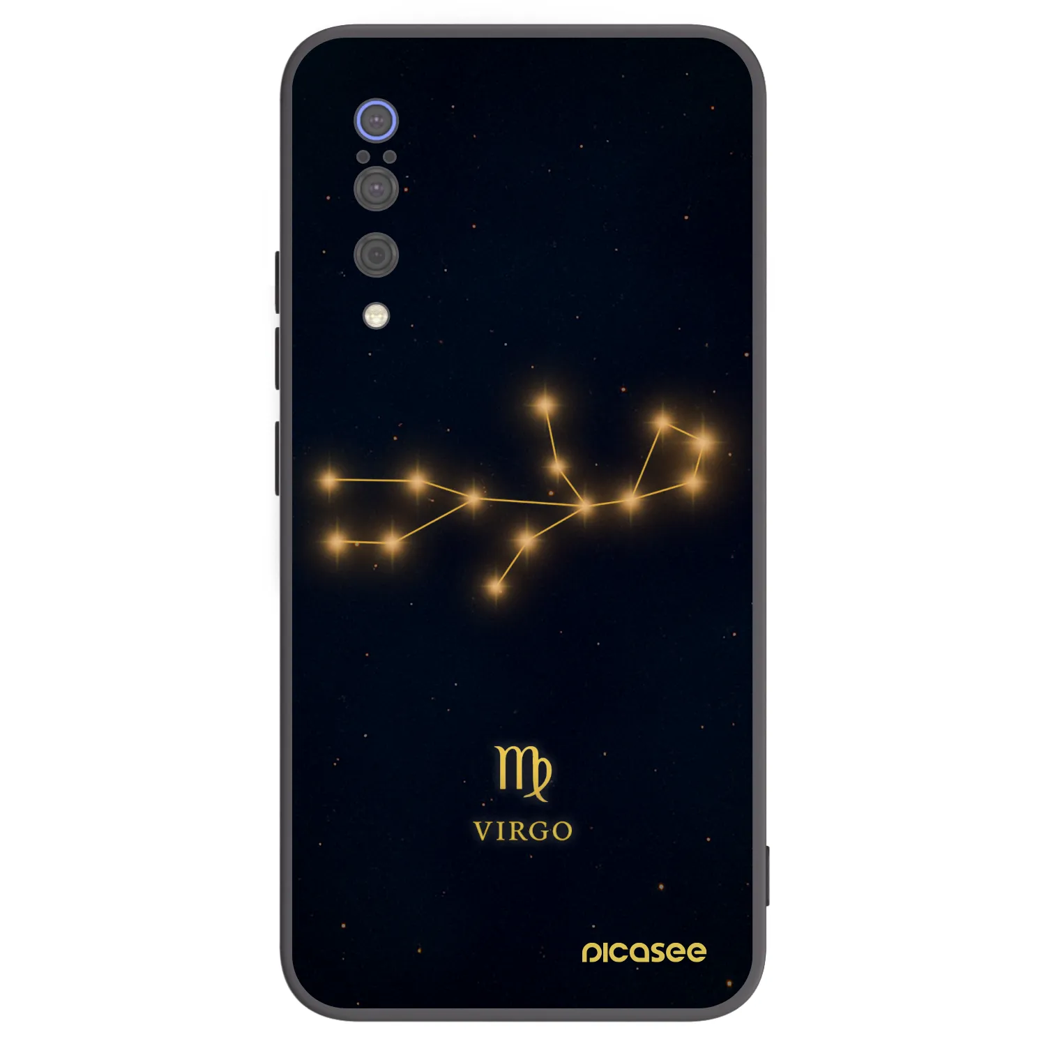 Picasee husă neagră din silicon pentru Xiaomi Mi 9 - VIRGO