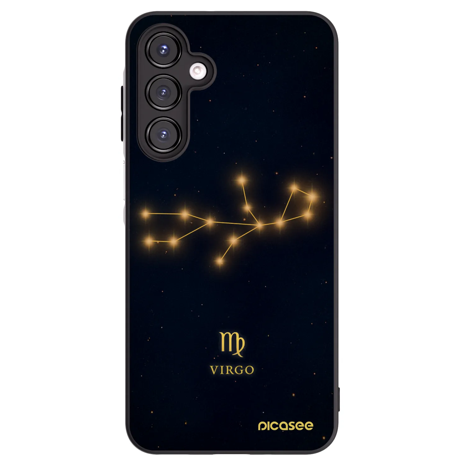 Picasee husă neagră din silicon pentru Samsung Galaxy A16 5G - VIRGO