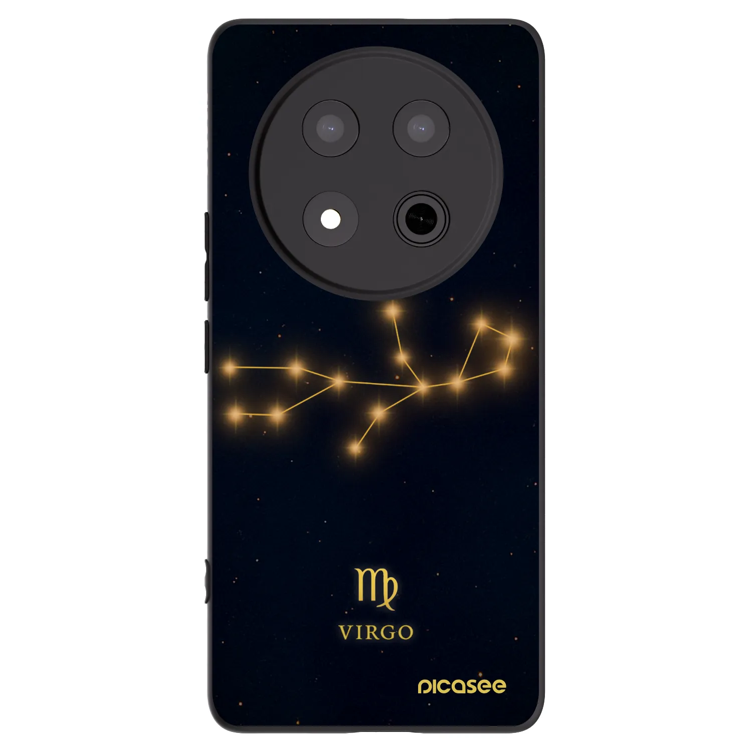 Picasee husă neagră din silicon pentru Honor Magic7 Lite 5G - VIRGO