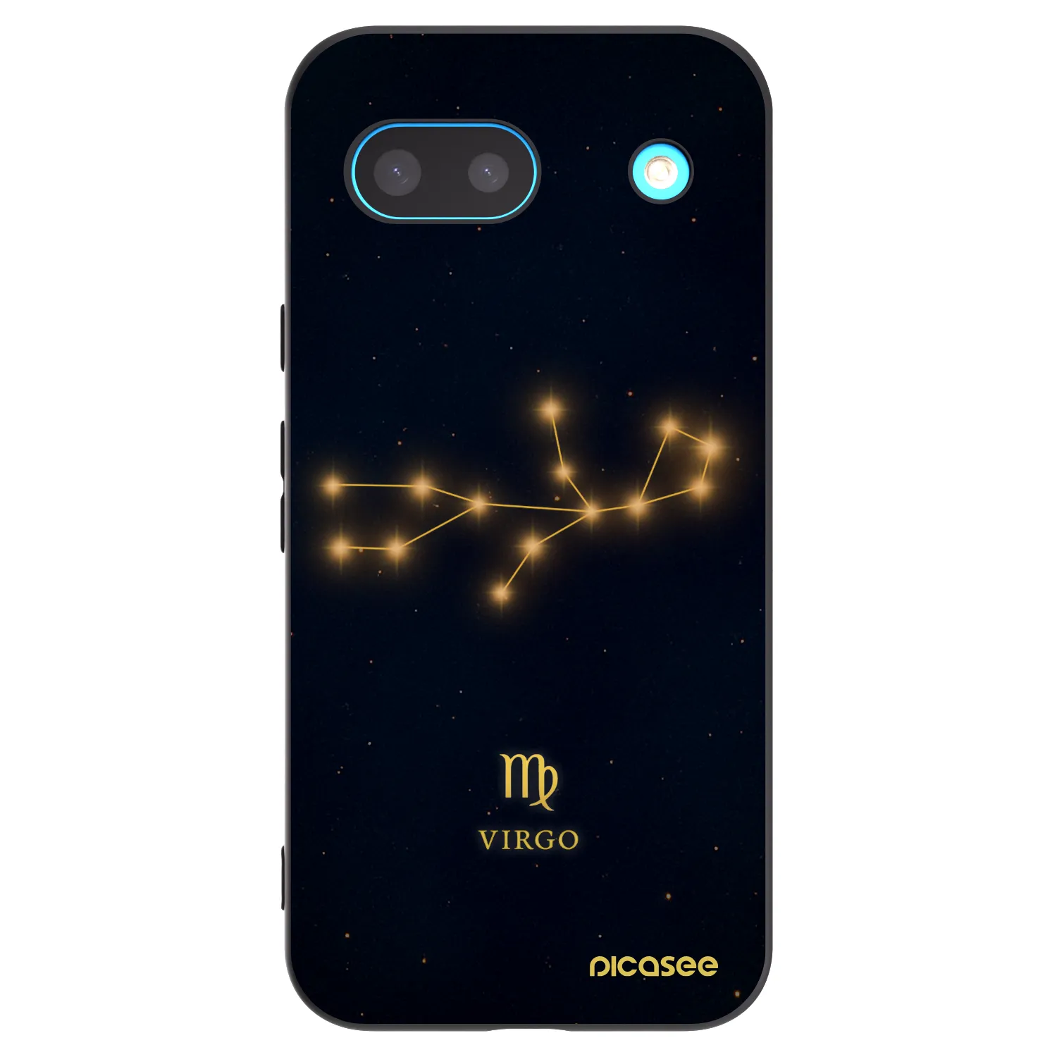 Picasee husă neagră din silicon pentru Google Pixel 8 - VIRGO