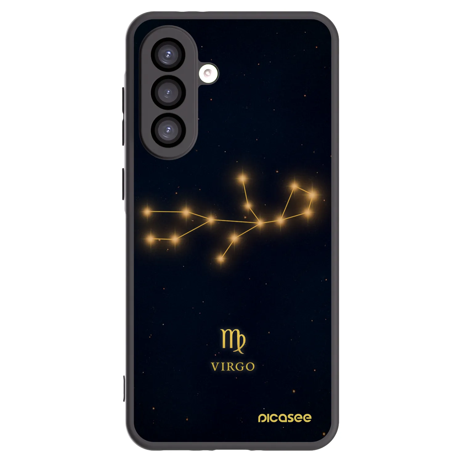 Picasee husă neagră din silicon pentru Samsung Galaxy A26 5G A266B - VIRGO
