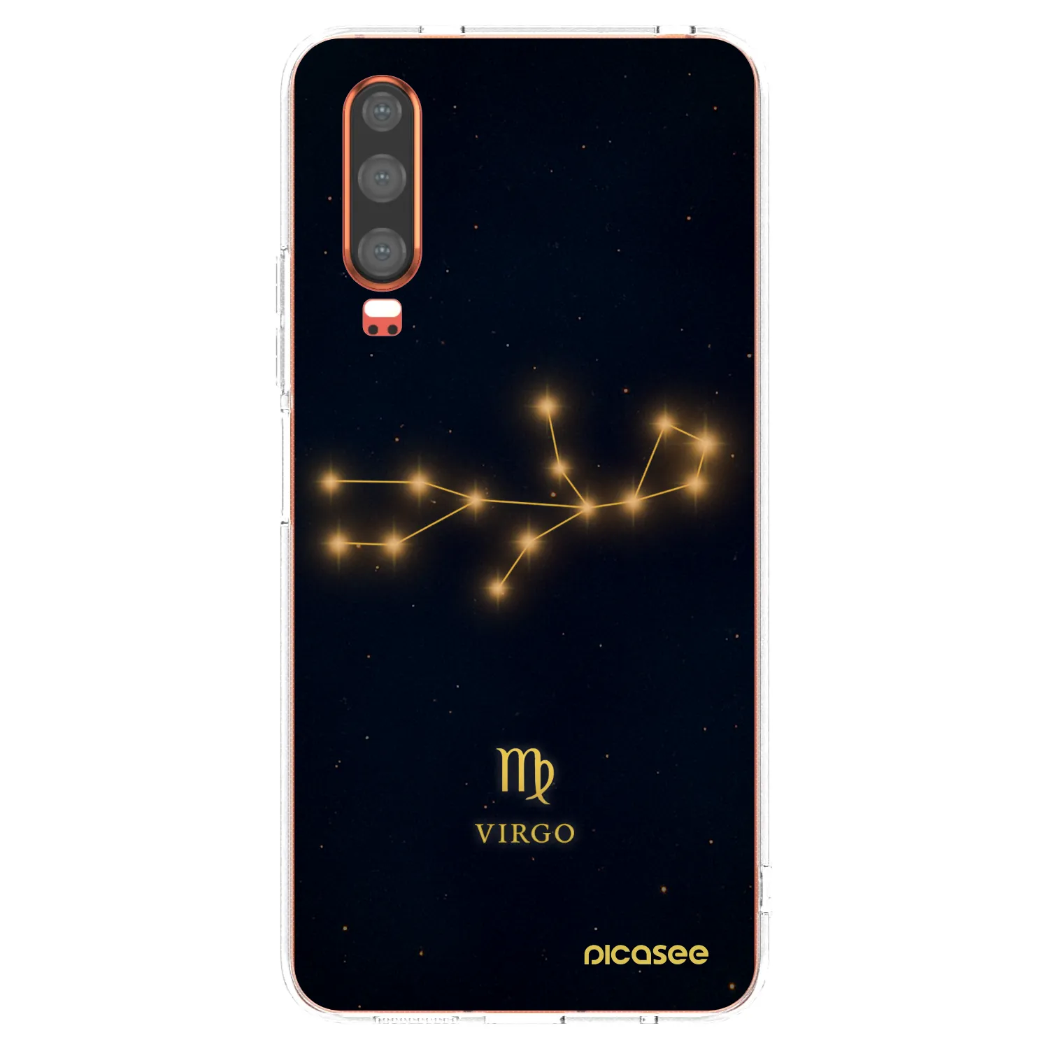 Picasee husă transparentă din silicon pentru Huawei P30 - VIRGO
