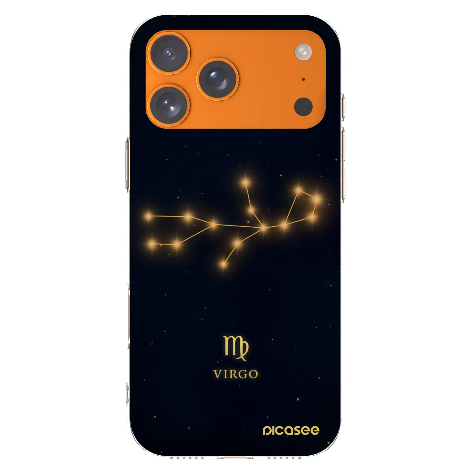 Picasee husă transparentă din silicon pentru Apple iPhone 17 Pro Max - VIRGO