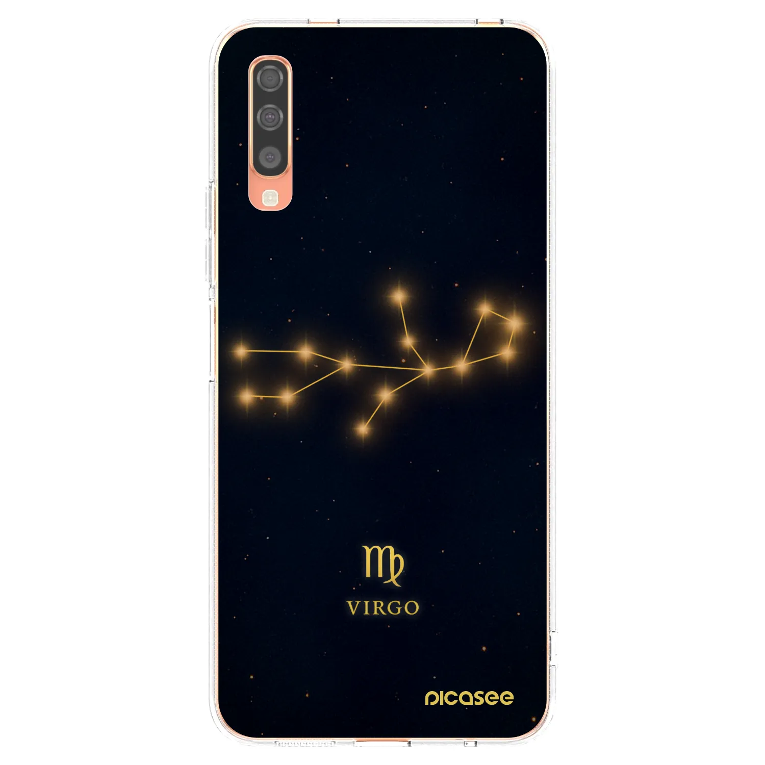 Picasee husă transparentă din silicon pentru Samsung Galaxy A70 A705F - VIRGO
