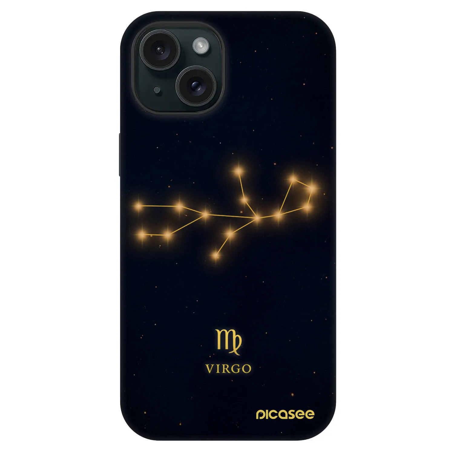 Picasee Fashion Case MagSafe pentru Apple iPhone 15 - VIRGO