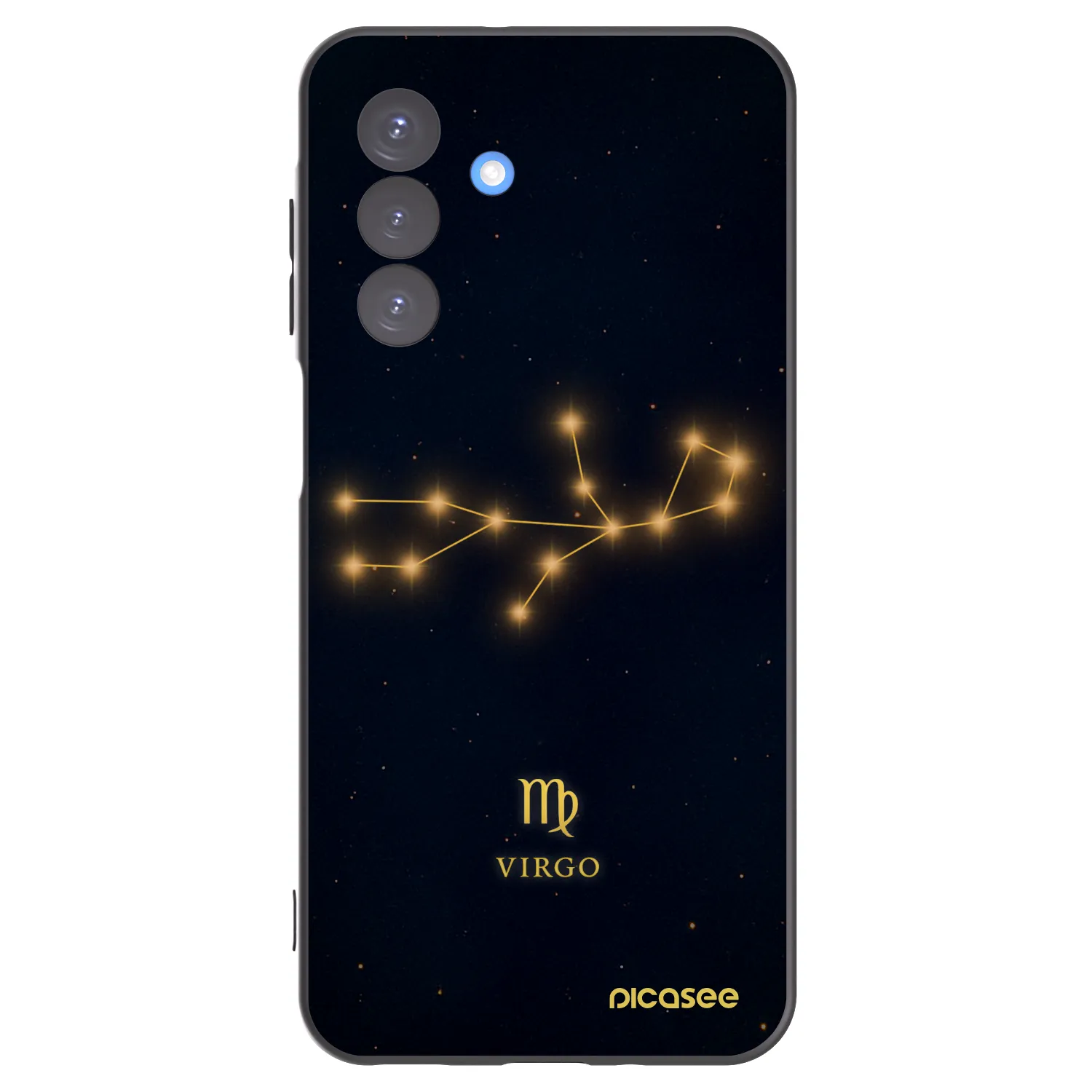 Picasee husă neagră din silicon pentru Samsung Galaxy A17 5G - VIRGO