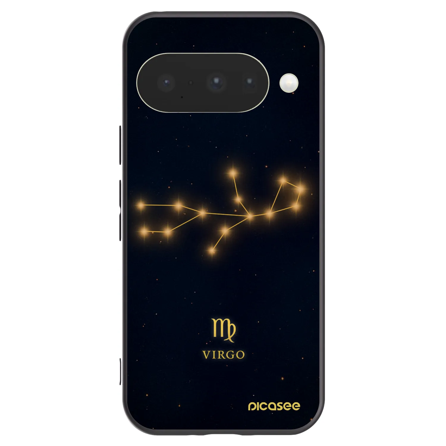 Picasee husă neagră din silicon pentru Google Pixel 10 - VIRGO