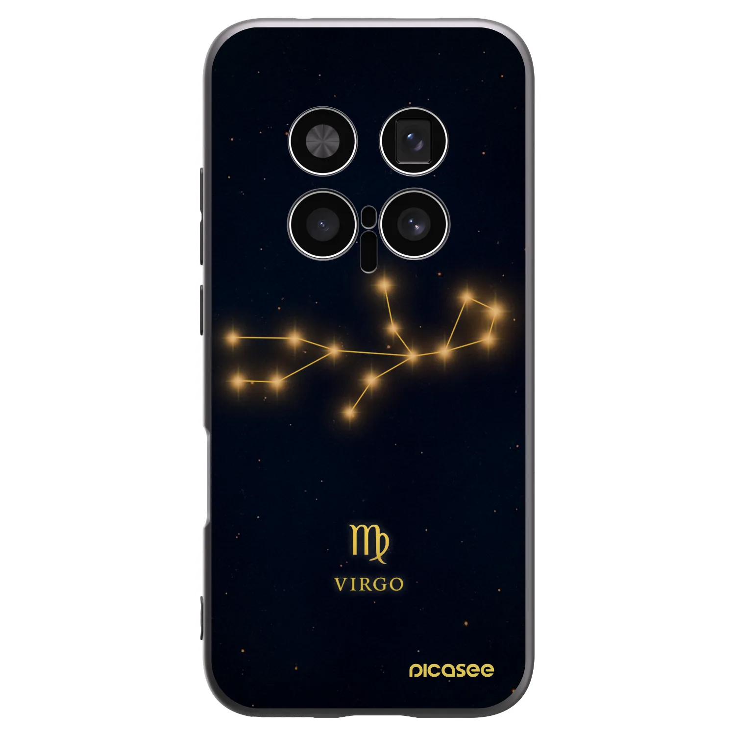 Picasee husă neagră din silicon pentru Honor Magic8 Pro 5G - VIRGO