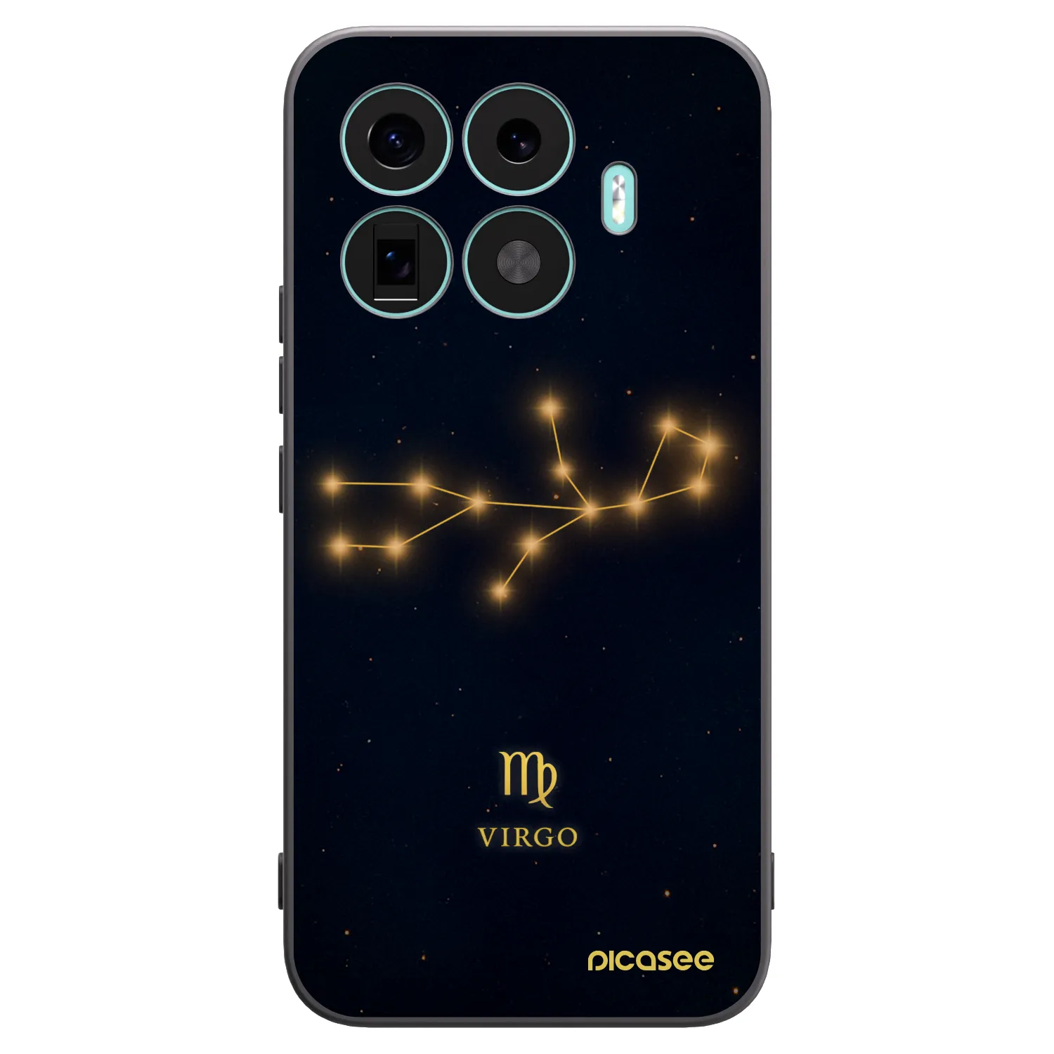 Picasee husă neagră din silicon pentru Xiaomi 17T Pro - VIRGO