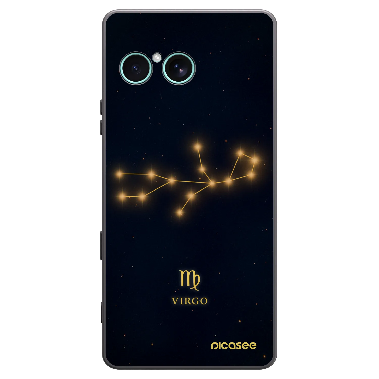 Picasee husă neagră din silicon pentru Sony Xperia 10 VII - VIRGO