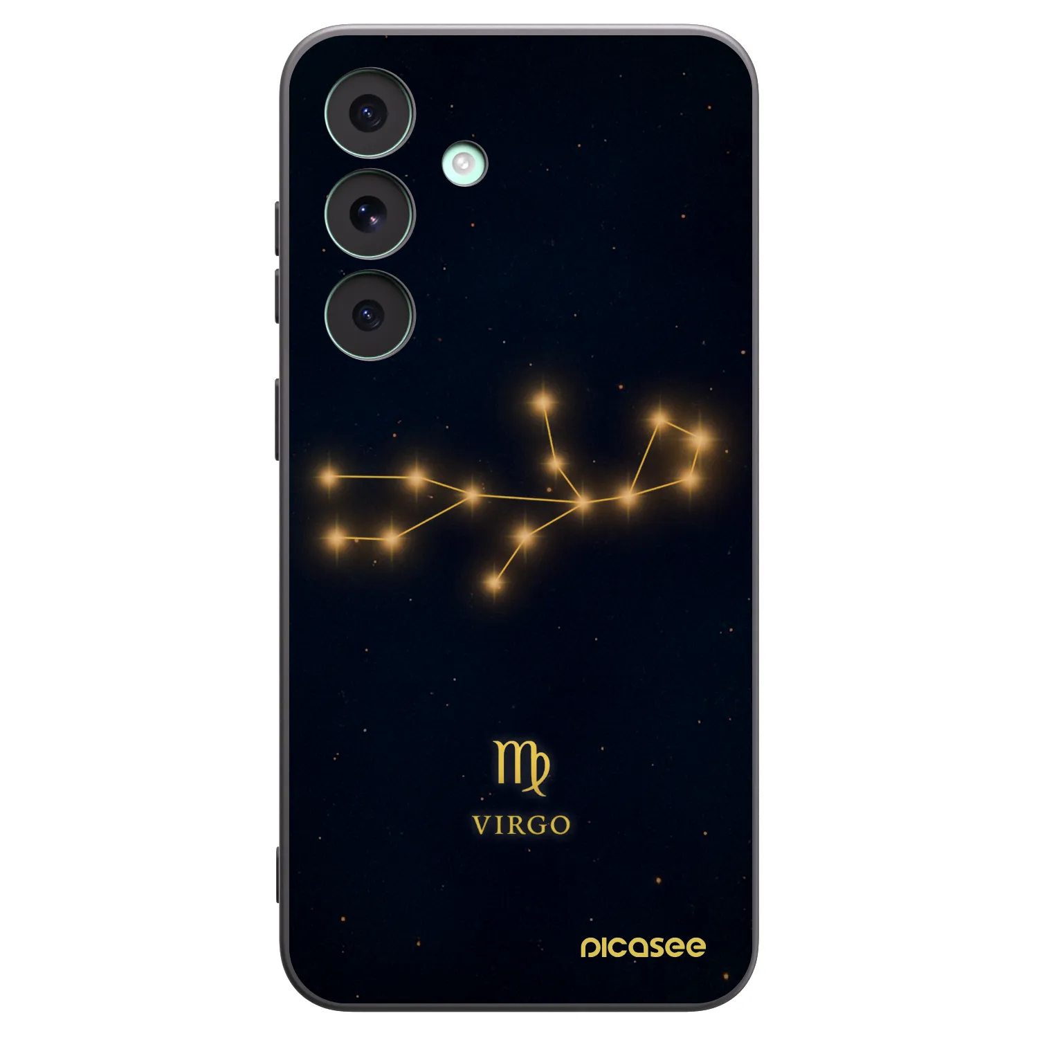 Picasee husă neagră din silicon pentru Samsung Galaxy S26 FE - VIRGO