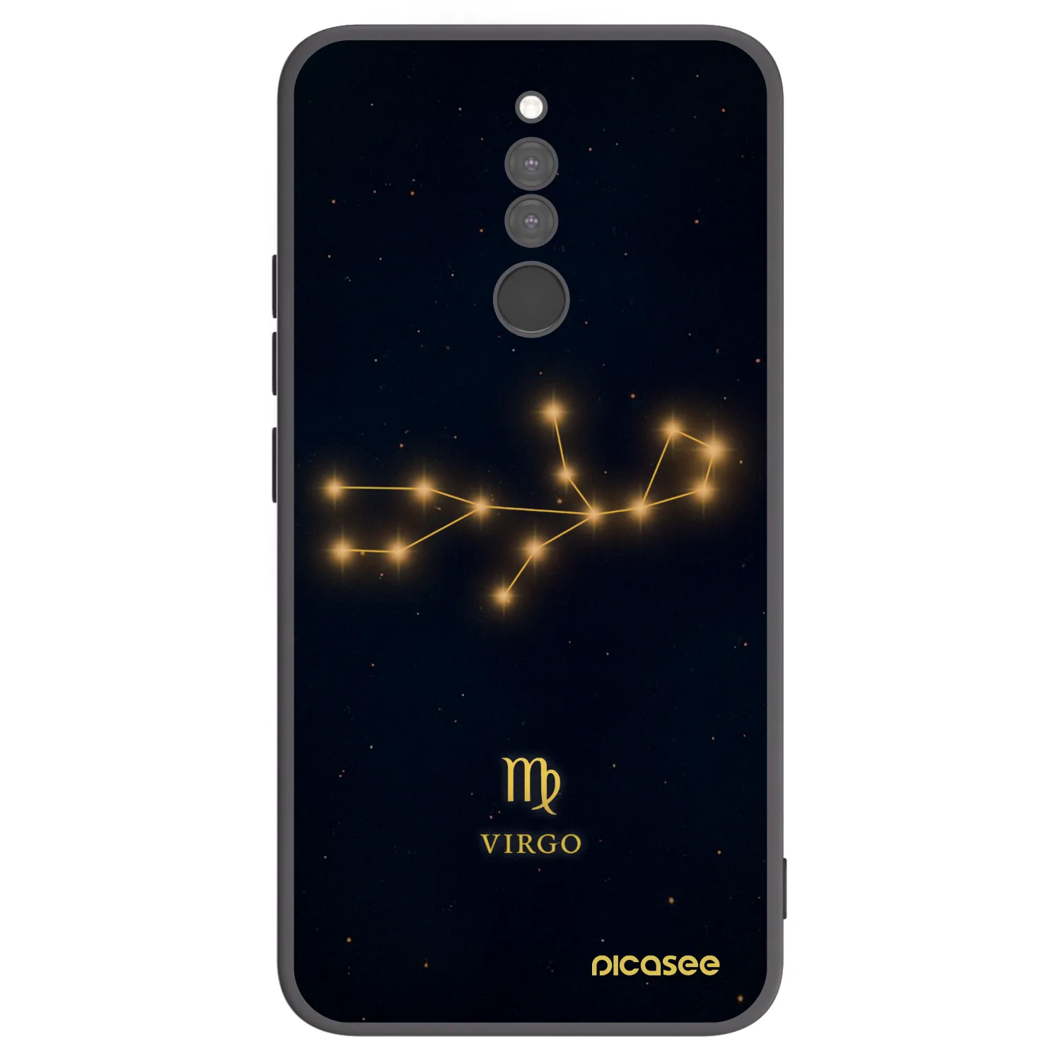 Picasee husă neagră din silicon pentru Xiaomi Redmi 8 - VIRGO