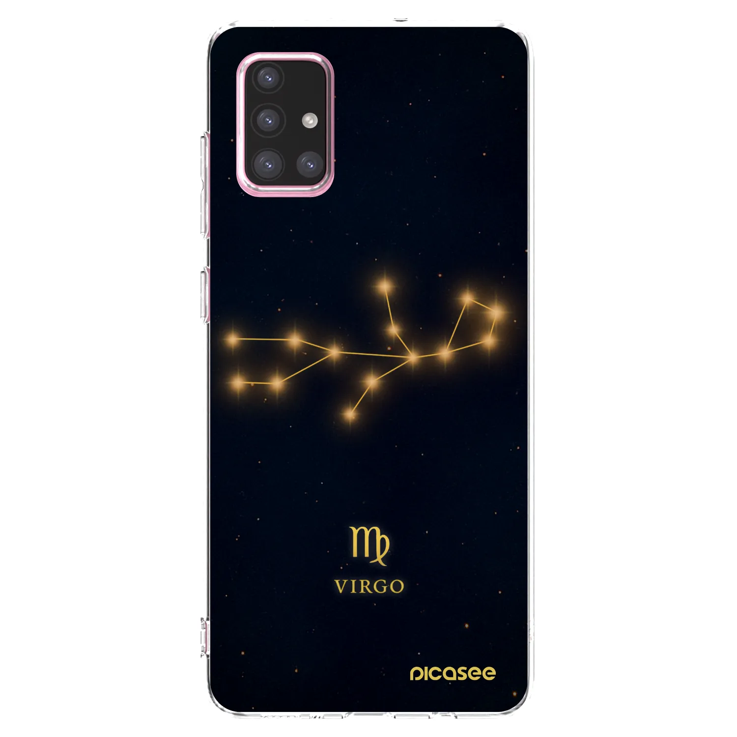 Picasee husă transparentă din silicon pentru Samsung Galaxy A71 A715F - VIRGO