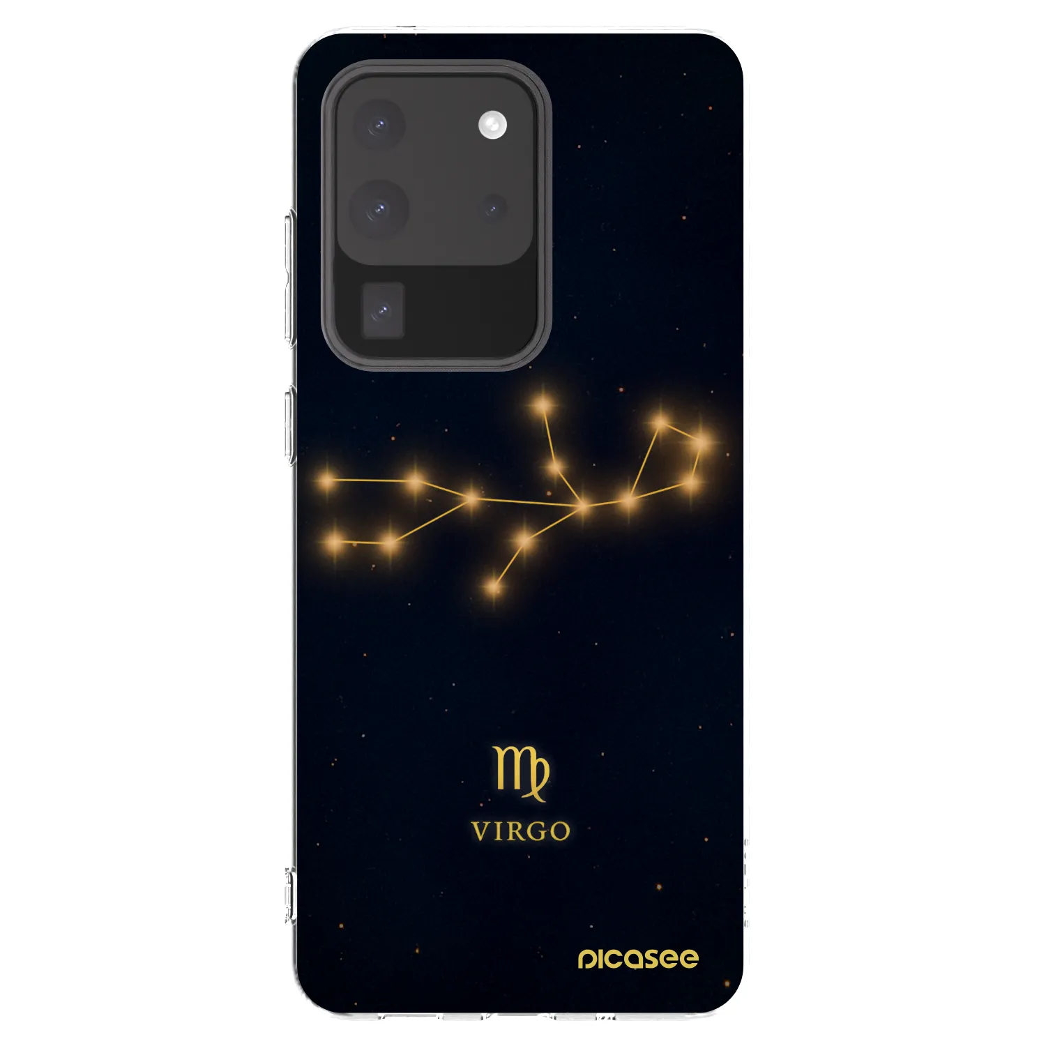 Picasee husă transparentă din silicon pentru Samsung Galaxy S20 Ultra 5G G988F - VIRGO