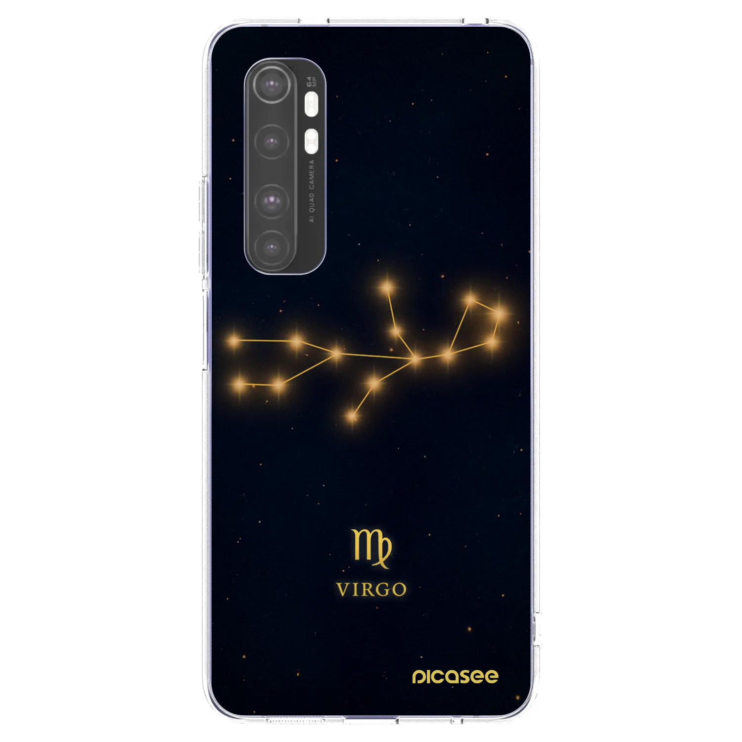 Picasee husă transparentă din silicon pentru Xiaomi Mi Note 10 Lite - VIRGO