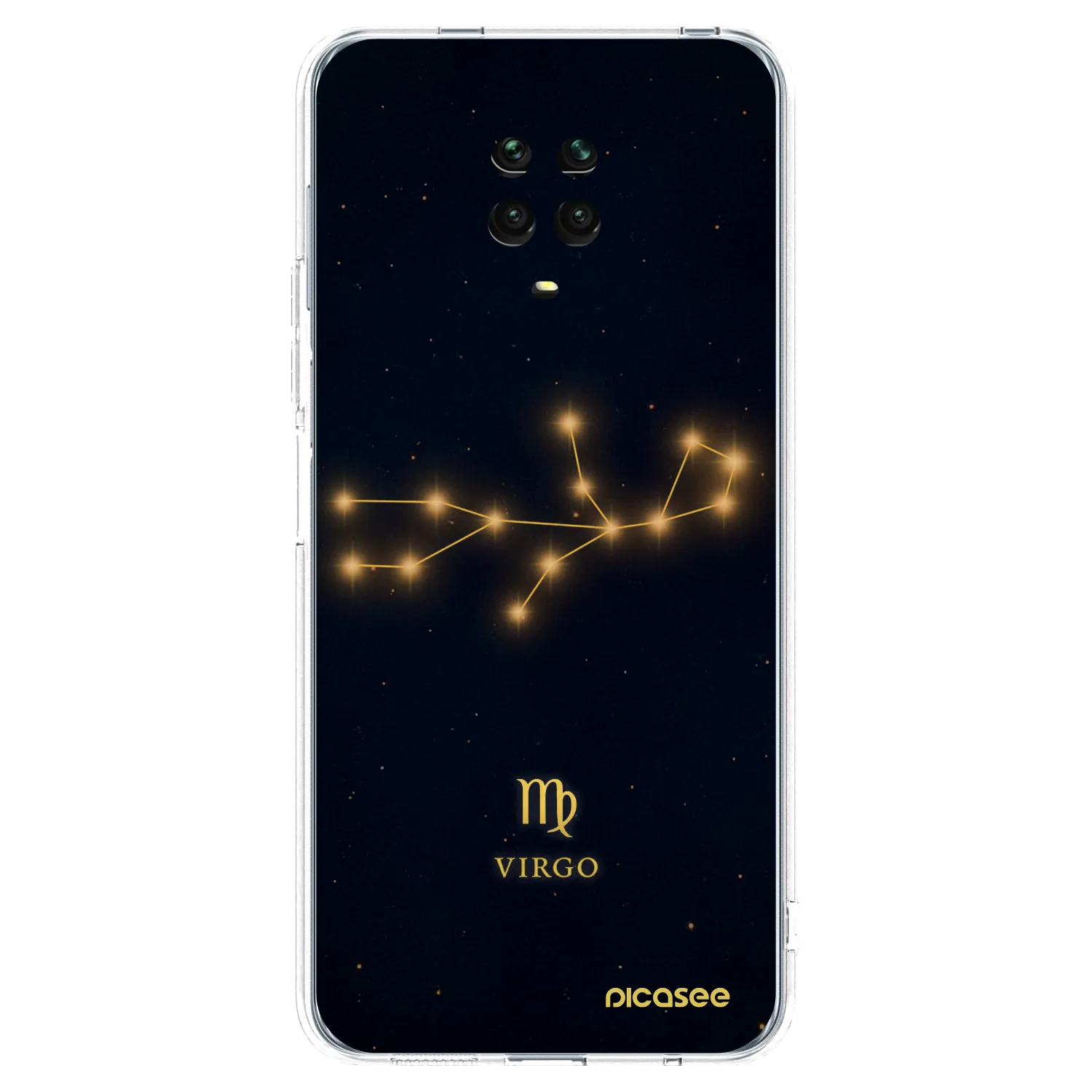 Picasee husă transparentă din silicon pentru Xiaomi Redmi Note 9S - VIRGO