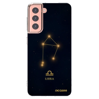 Picasee husă transparentă din silicon pentru Samsung Galaxy S21 5G G991B - LIBRA