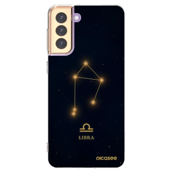 Picasee husă transparentă din silicon pentru Samsung Galaxy S21+ 5G G996F - LIBRA