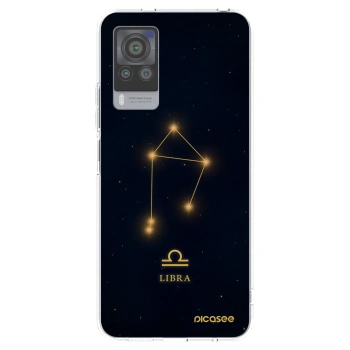 Picasee husă transparentă din silicon pentru Vivo X60 Pro 5G - LIBRA